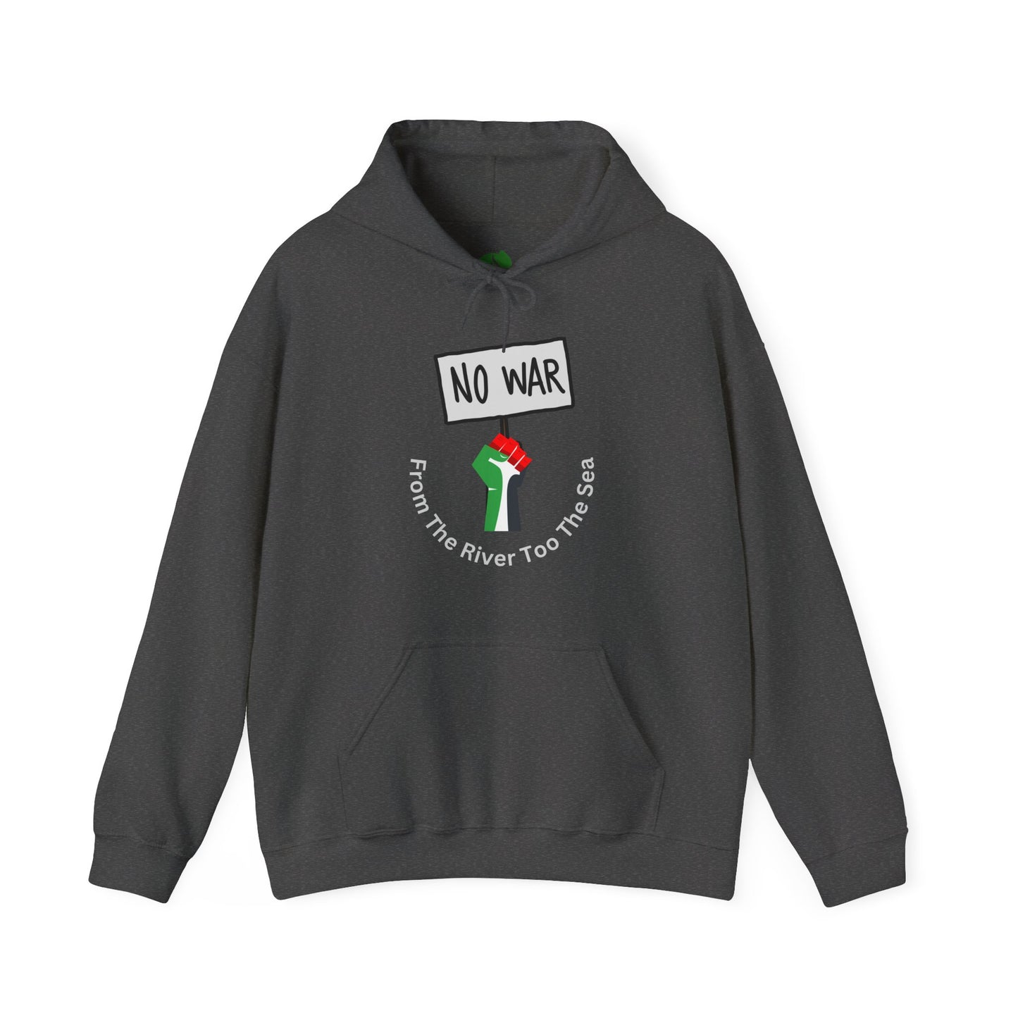 Unisex Heavy Blend™ Hoodie - NO WAR Protest Sweatshirt Muslim Clothing