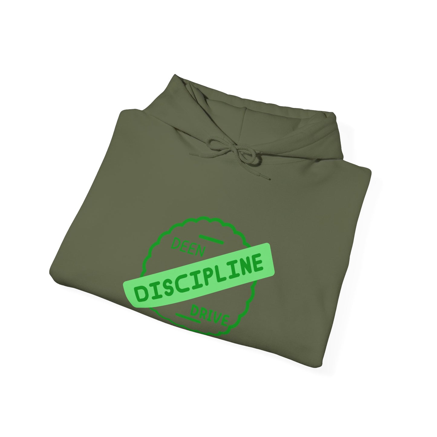 Motivational Unisex Hoodie – "Discipline Drive" Muslim Youth Fashion Hoodie