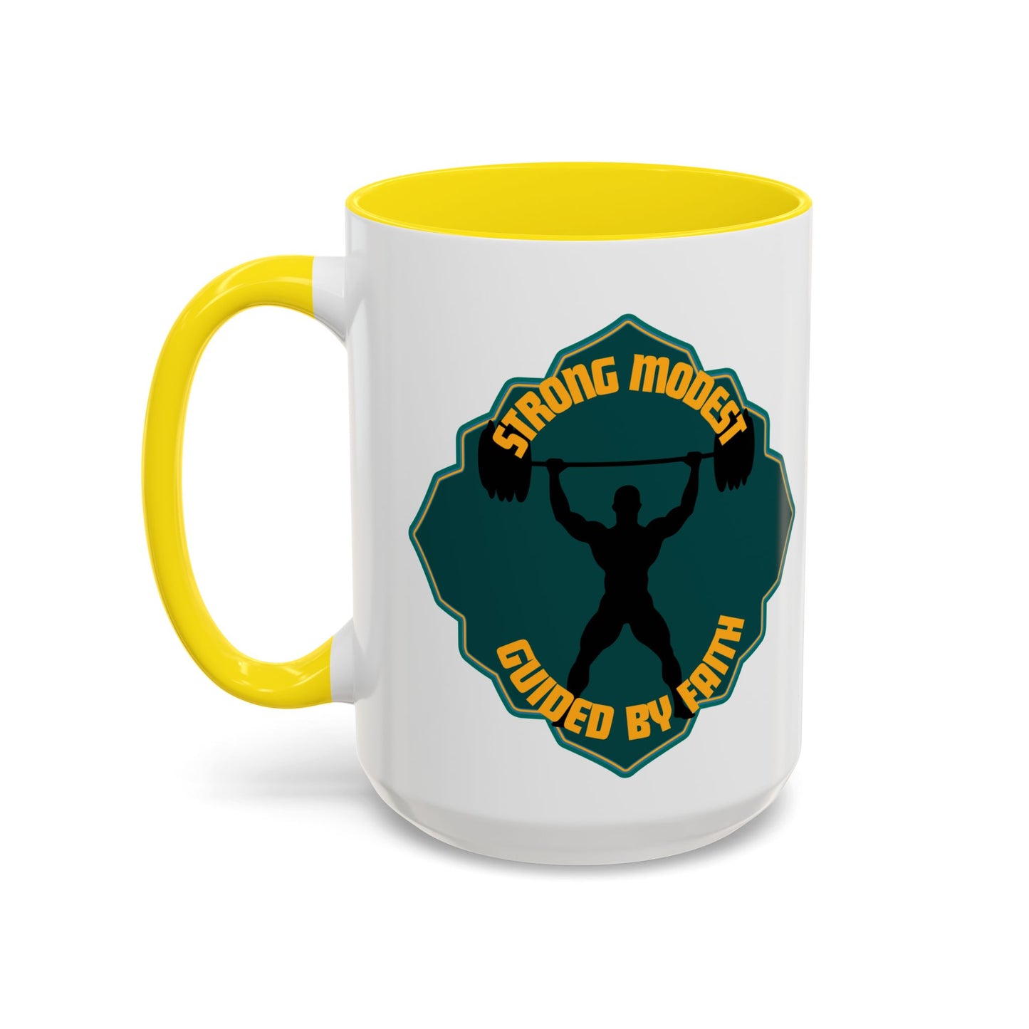 Strong & Modest Coffee Mug - 11oz & 15oz | Motivational Gift for Fitness Enthusiasts Islamic Accessories