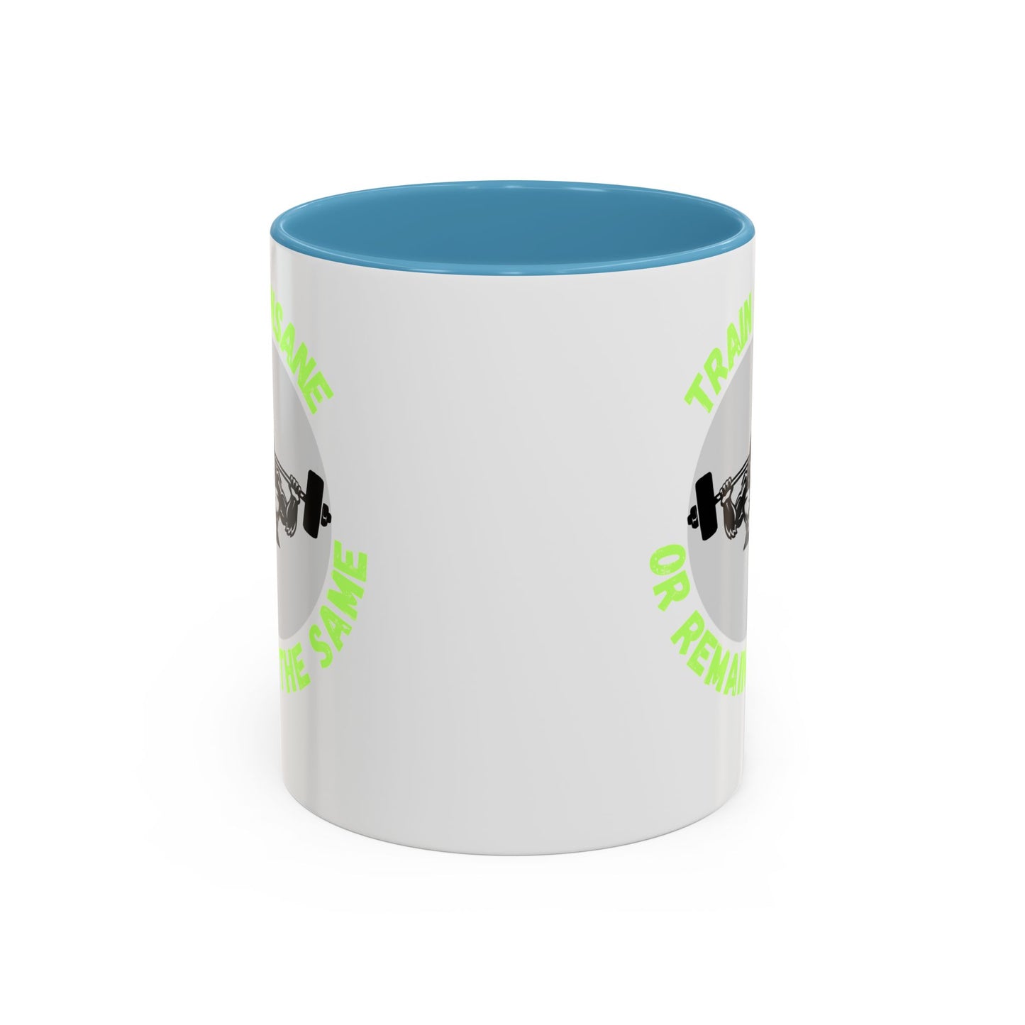 Motivational Fitness Coffee Mug - "Train Insane or Remain the Same" - Perfect Gift for Gym Enthusiasts Humour Joke Gym Mug