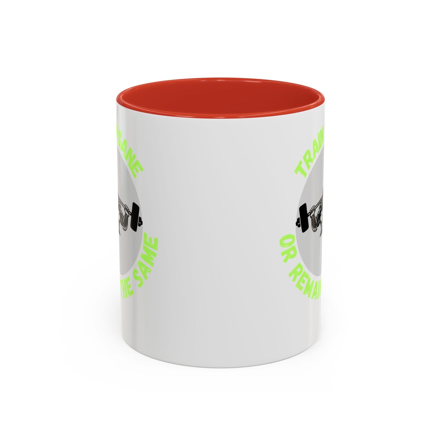 Motivational Fitness Coffee Mug - "Train Insane or Remain the Same" - Perfect Gift for Gym Enthusiasts Humour Joke Gym Mug