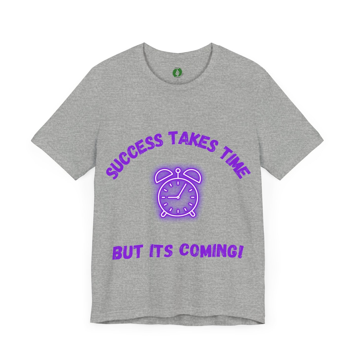 Success Takes Time Tee - Motivational Clothing Unisex Short Sleeve T-Shirt
