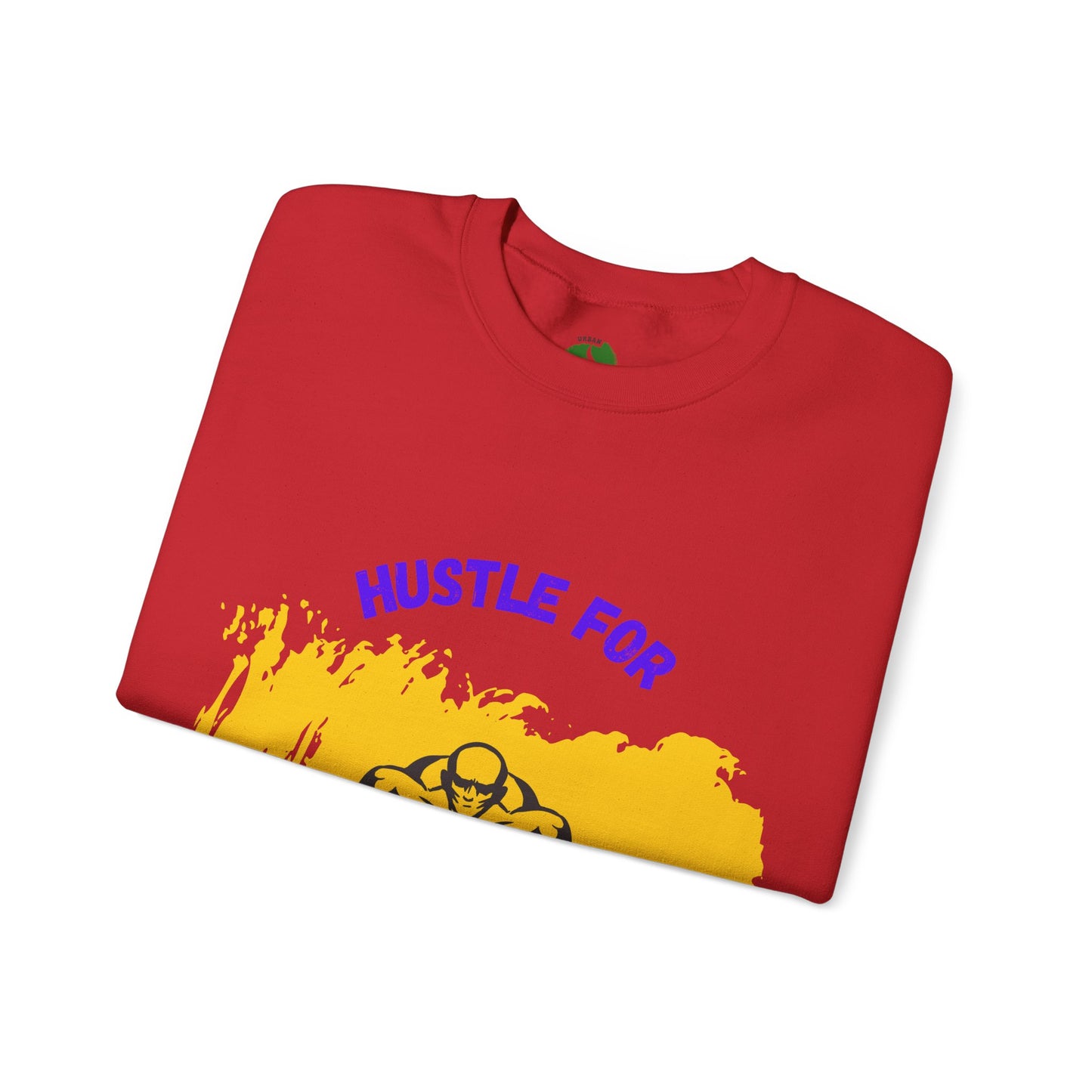 Hustle for That Muscle Crewneck Sweatshirt Gym Clothing Sweat Shirt