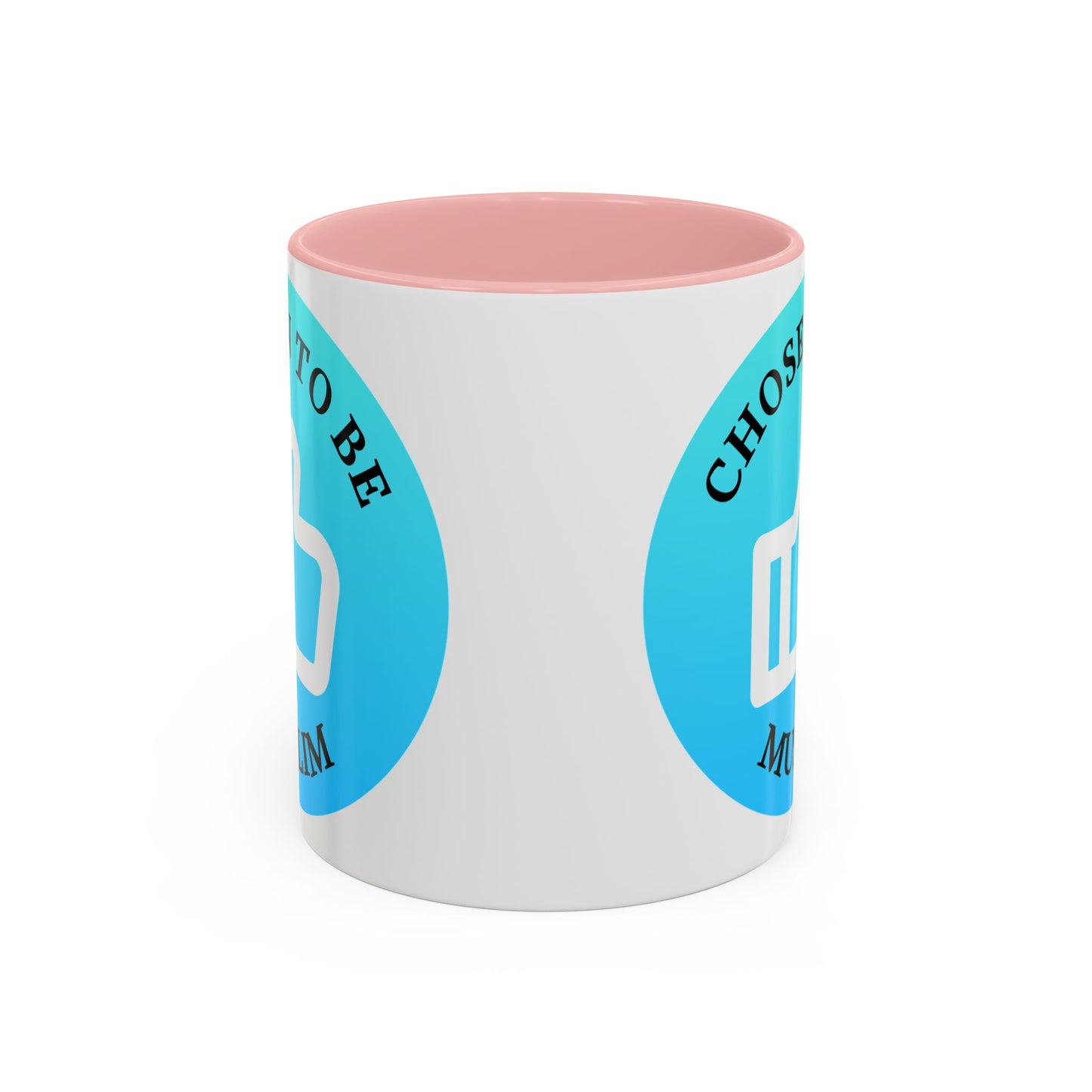 Inspirational Muslim Coffee Mug - 'Chosen to Be Muslim' - 11oz & 15oz Accent Cups Islamic Accessories Mug