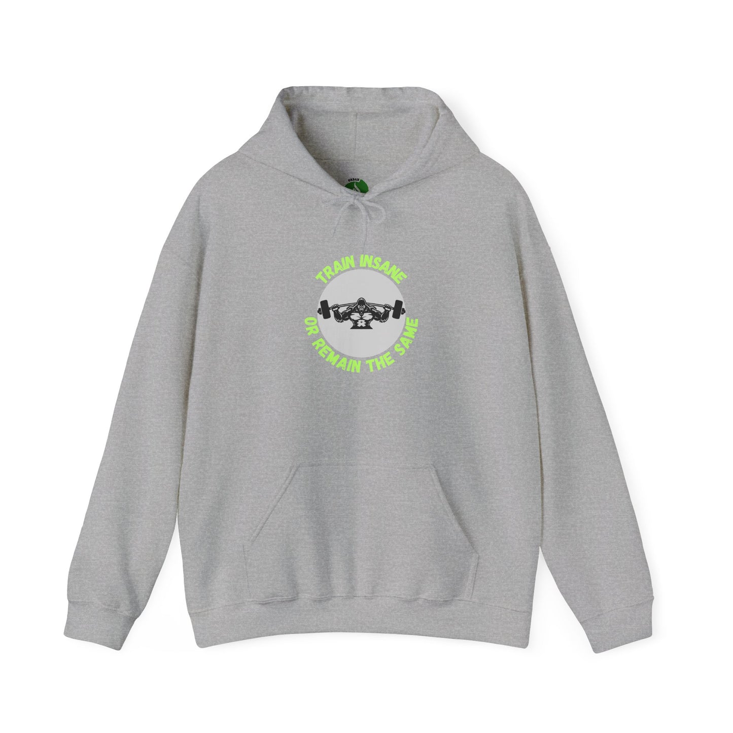 Train Insane Unisex Heavy Blend™ Hoodie - Motivational Gym Sweatshirt Humour Joke Clothing