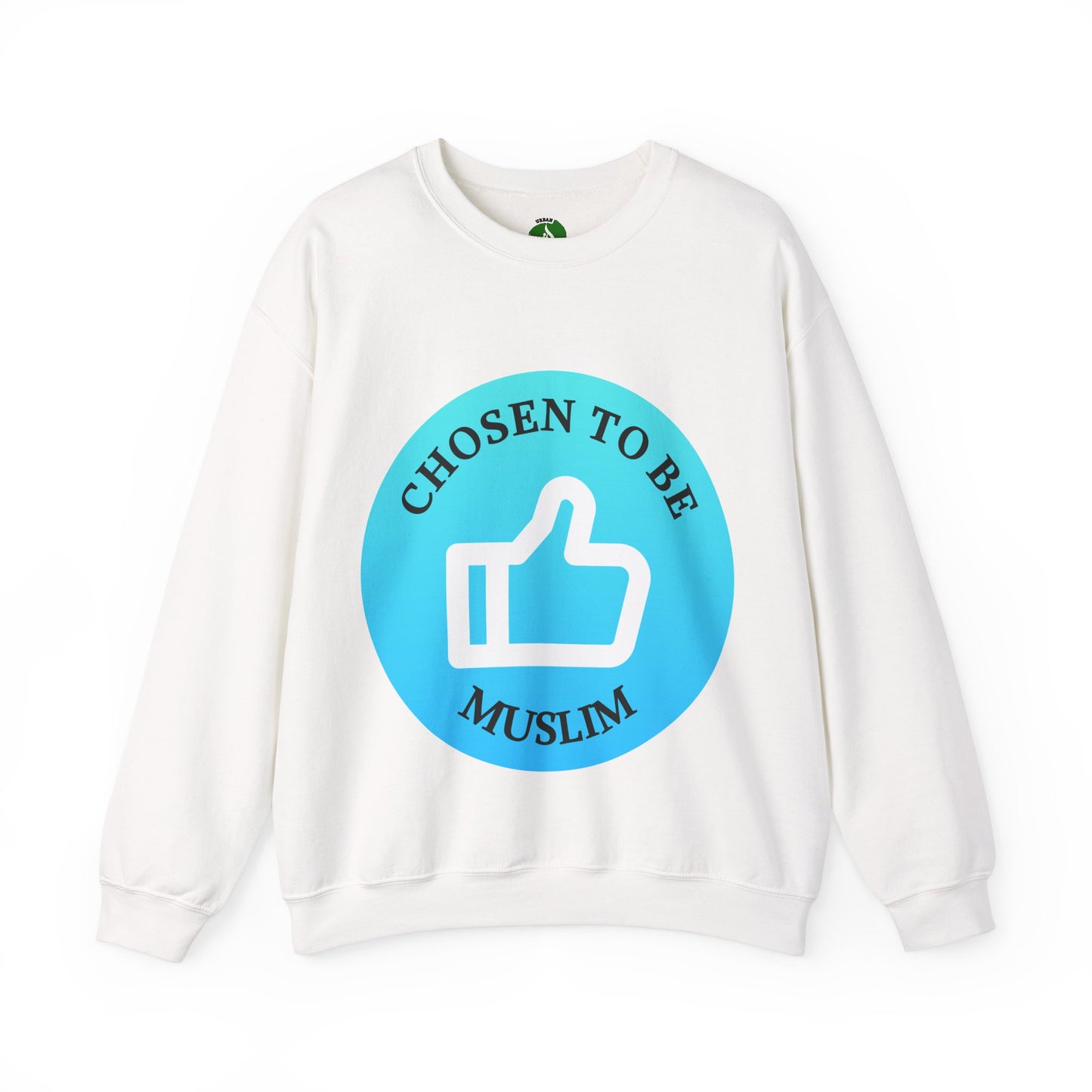 Chosen to Be Muslim Crewneck Sweatshirt - Unisex Heavy Blend Islamic Streetwear Sweat Shirt