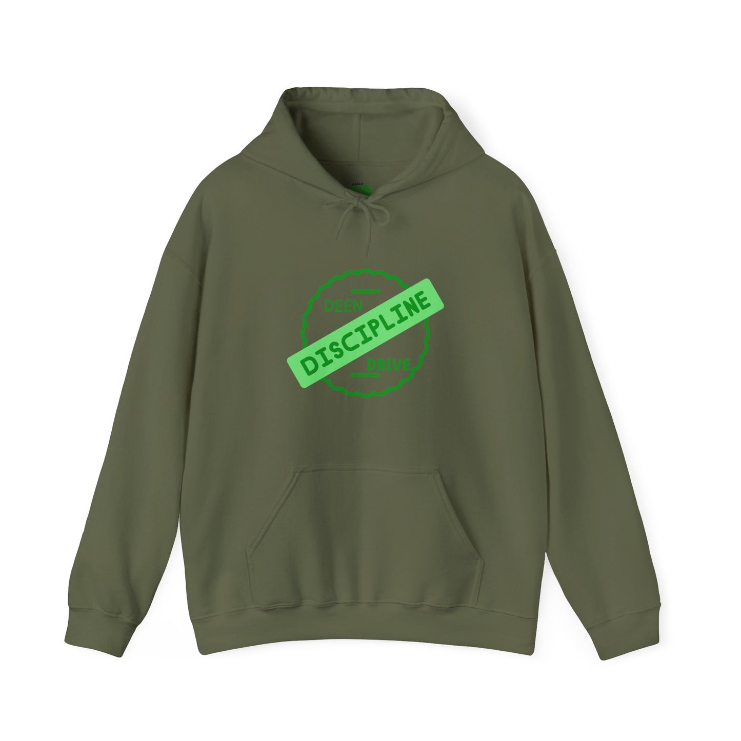 Motivational Unisex Hoodie – "Discipline Drive" Muslim Youth Fashion Hoodie