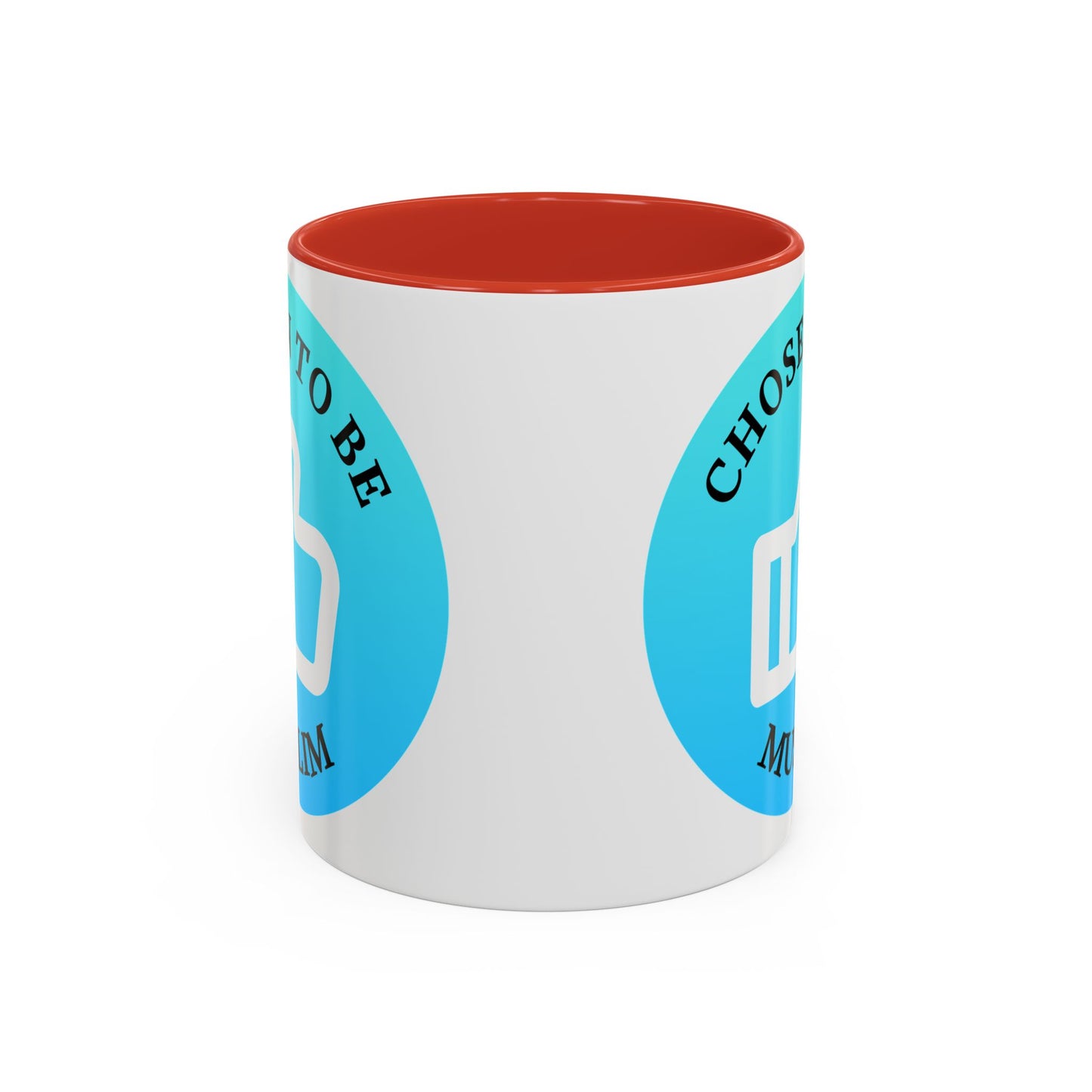 Inspirational Muslim Coffee Mug - 'Chosen to Be Muslim' - 11oz & 15oz Accent Cups Islamic Accessories Mug