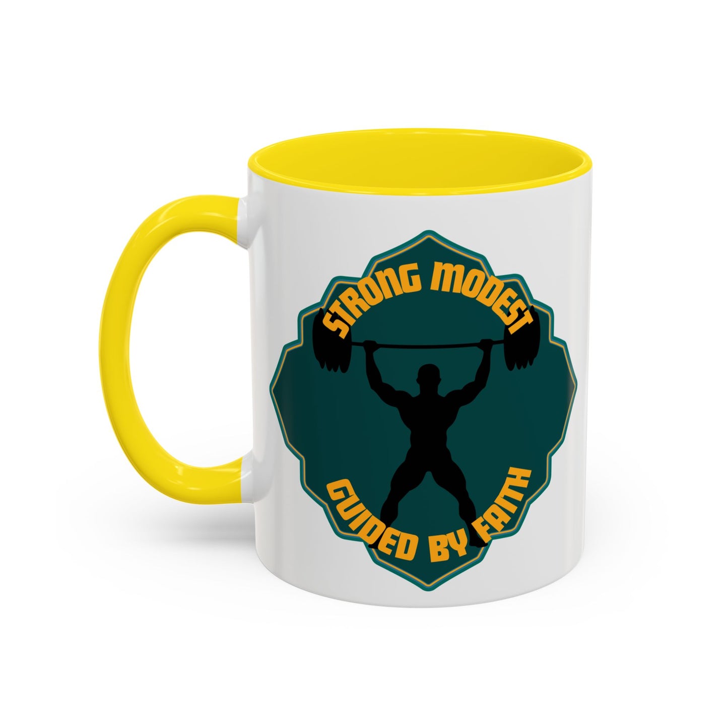 Strong & Modest Coffee Mug - 11oz & 15oz | Motivational Gift for Fitness Enthusiasts Islamic Accessories