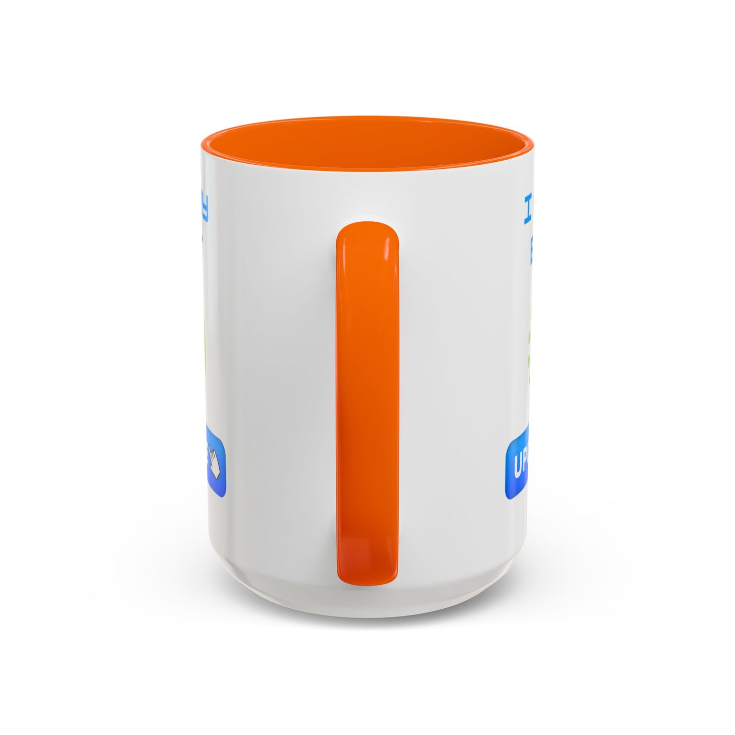 Motivational Accent Coffee Mug - "I Am My Best" Upgrade Design Funny Humour Accessories Mug