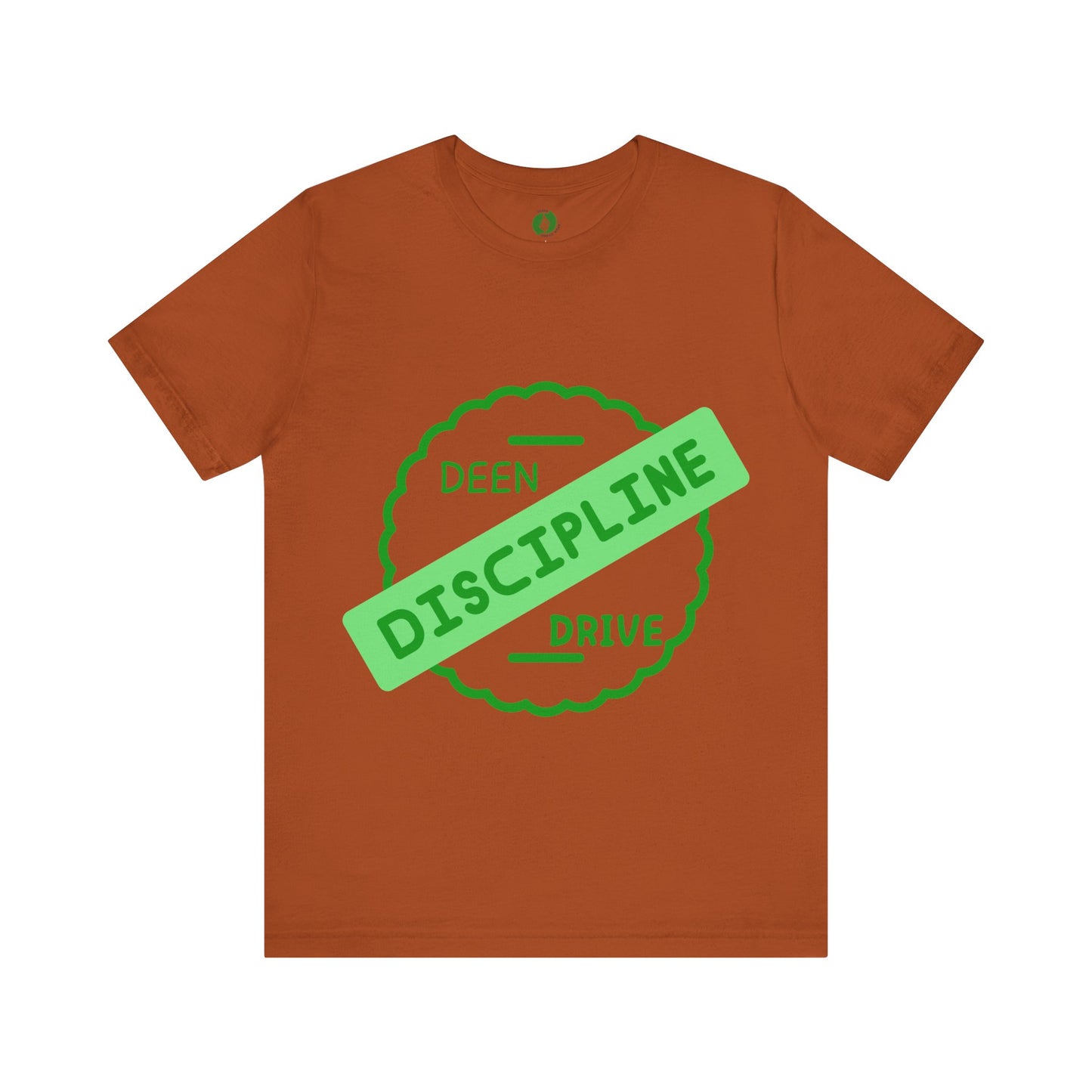 Motivational Discipline Tee - Unisex Jersey Short Sleeve Shirt Muslim Youth Fashion T Shirt