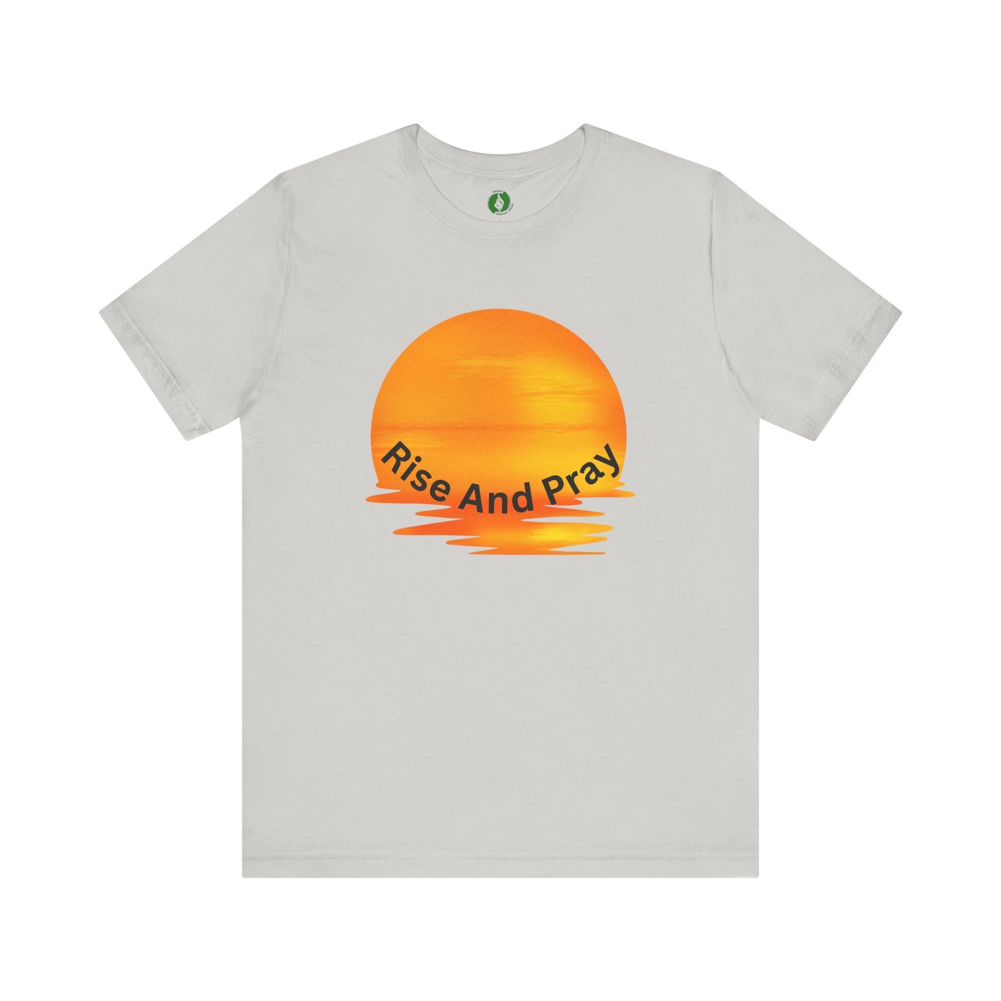 Sunrise 'Rise And Pray' Unisex Tee - Inspirational Short Sleeve Shirt Muslim Street Wear