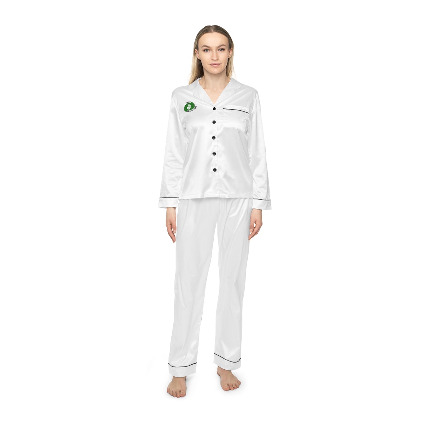 Elegant Women's Satin Pajamas Set - Luxurious Comfort for Cozy Nights Islamic Clothing