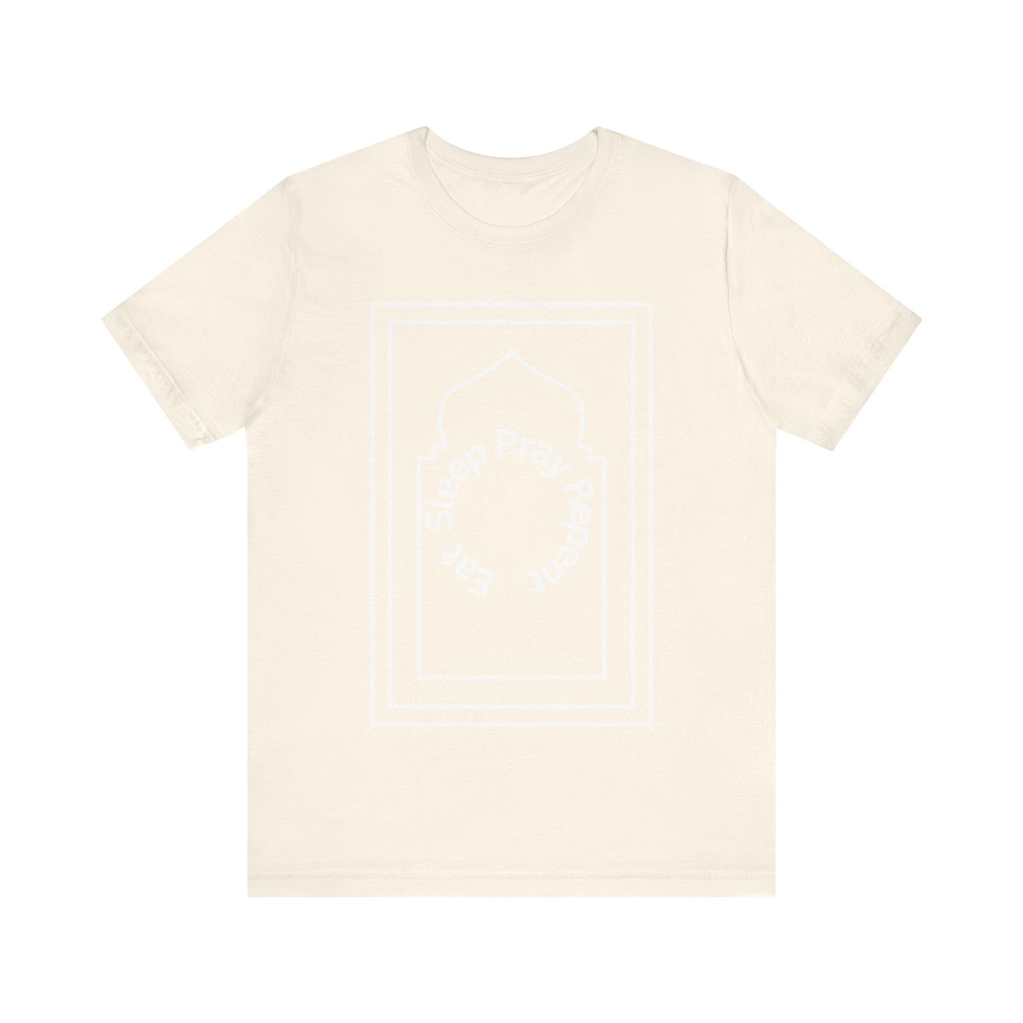 Inspirational Unisex Tee - 'Sleep Pray Repeat' Islamic Clothing