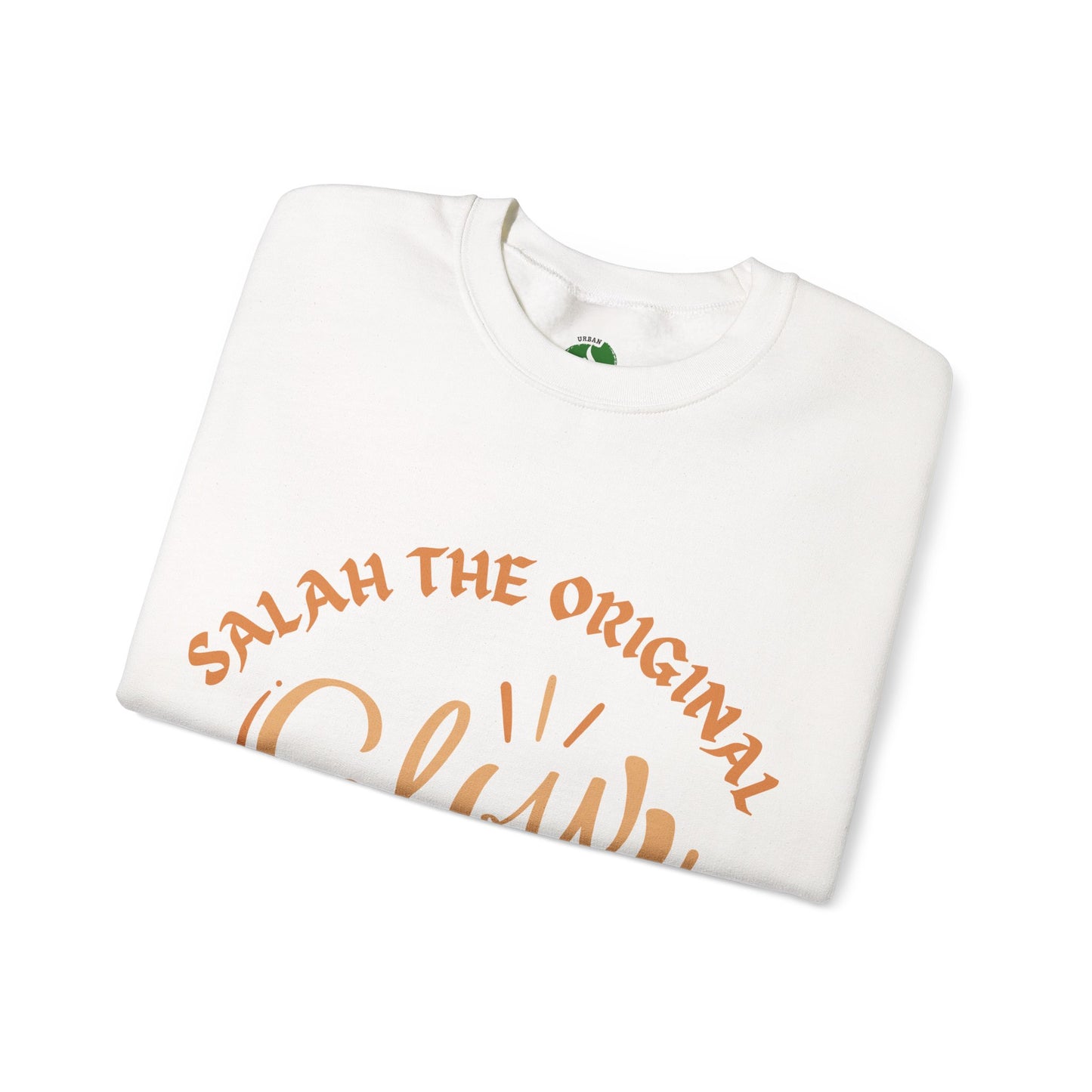 Salah Glow Up Crewneck Sweatshirt - Unisex Heavy Blend™ Muslim Fashion Sweat Shirt