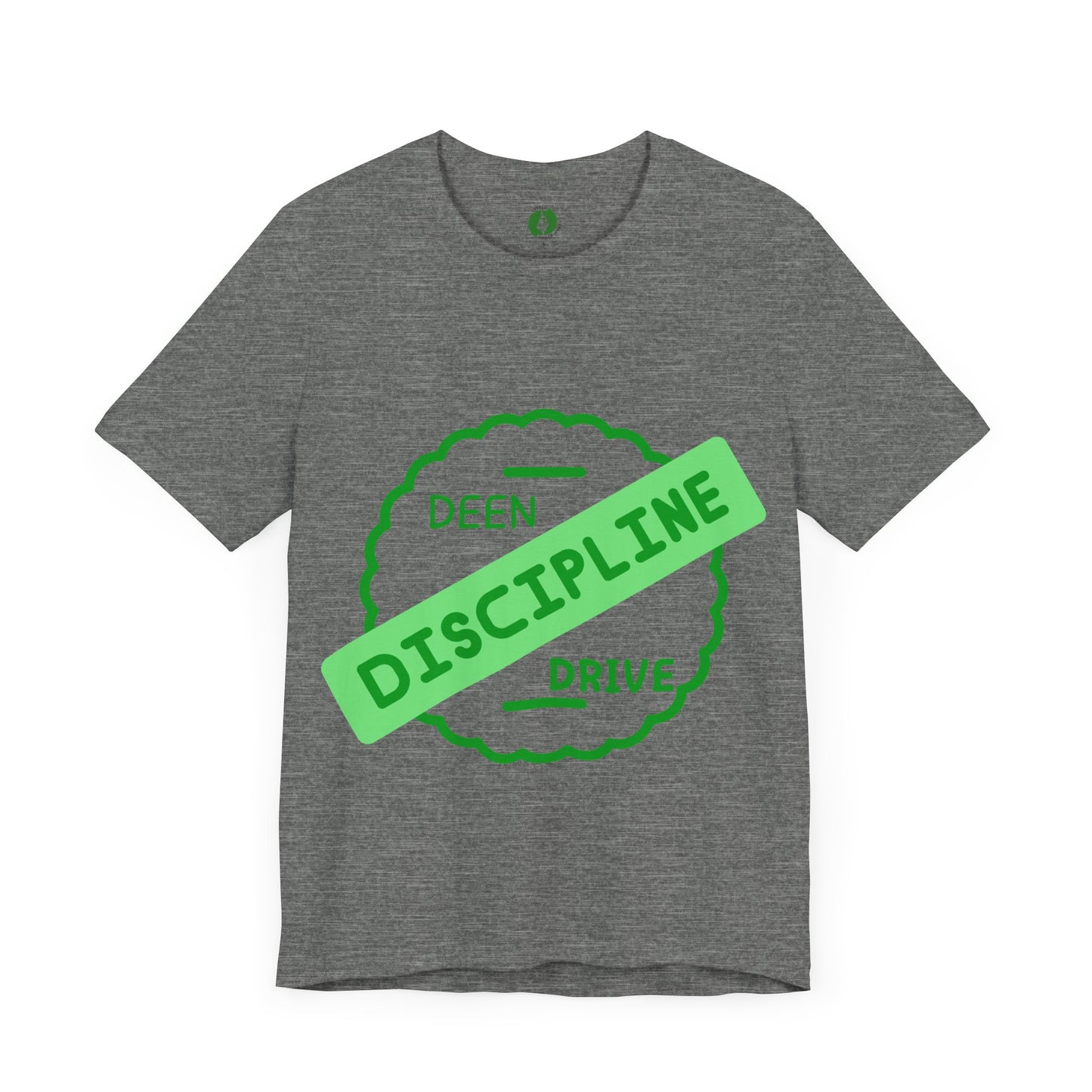 Motivational Discipline Tee - Unisex Jersey Short Sleeve Shirt Muslim Youth Fashion T Shirt
