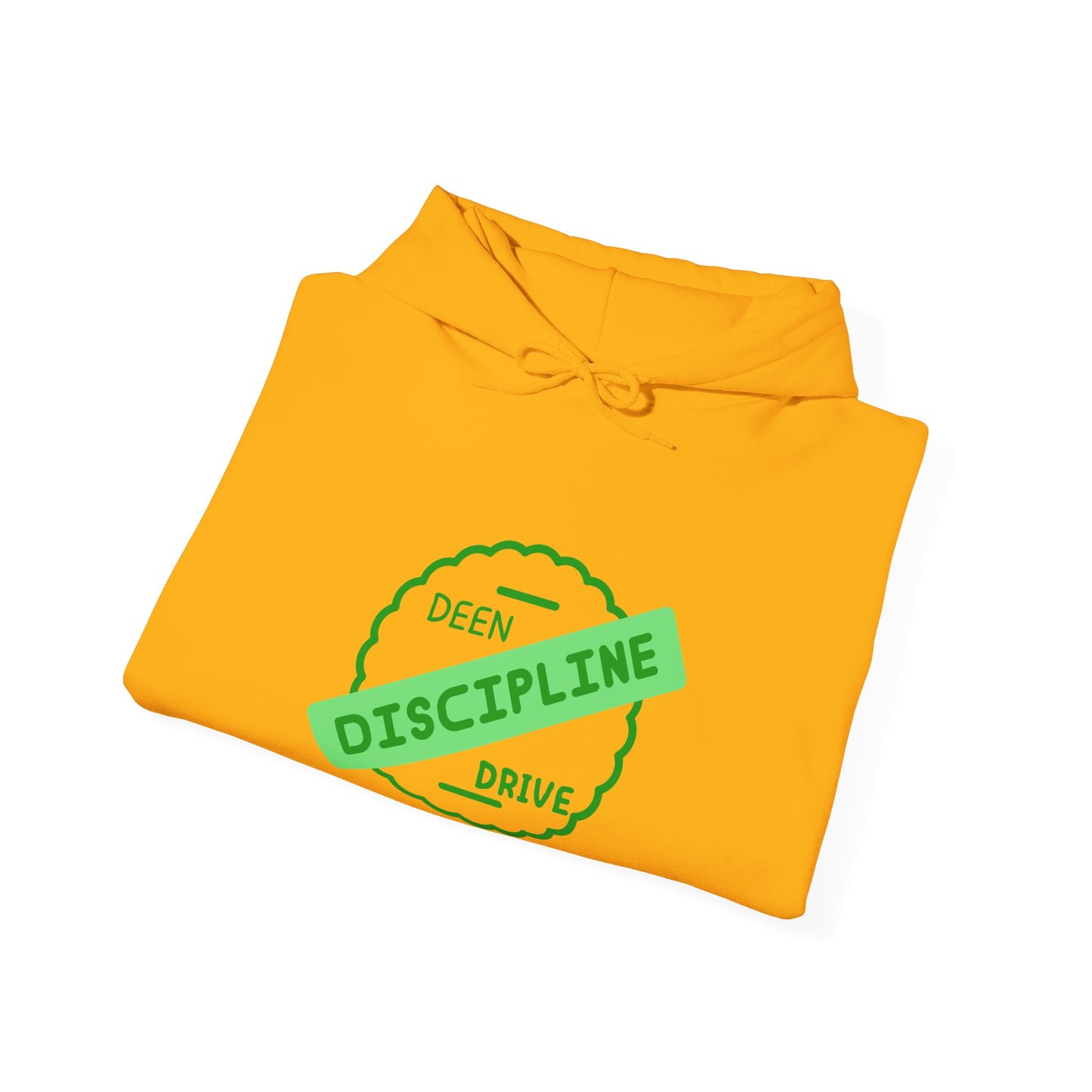 Motivational Unisex Hoodie – "Discipline Drive" Muslim Youth Fashion Hoodie