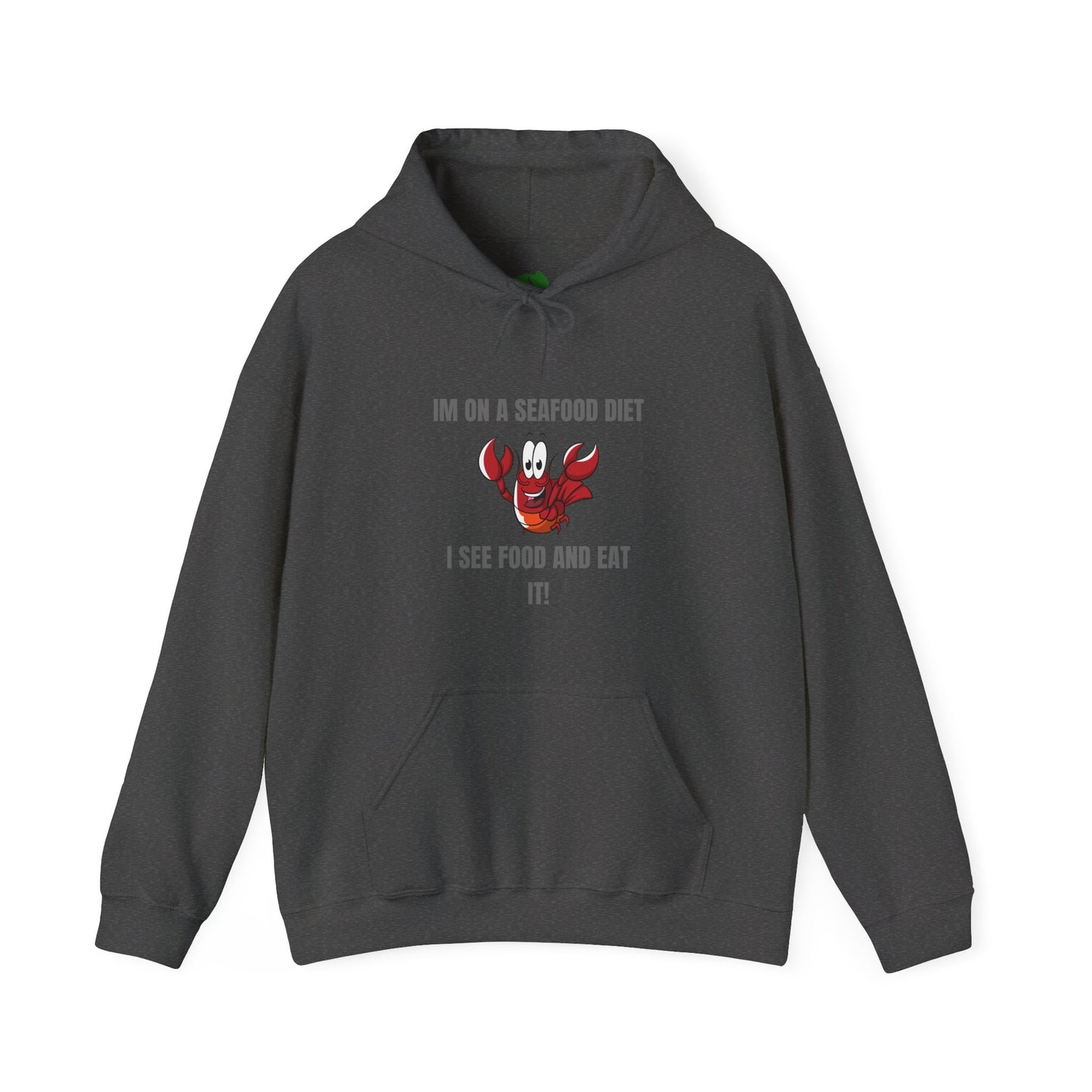 Funny Seafood Diet Hoodie for Food Lovers Humour Joke Clothing