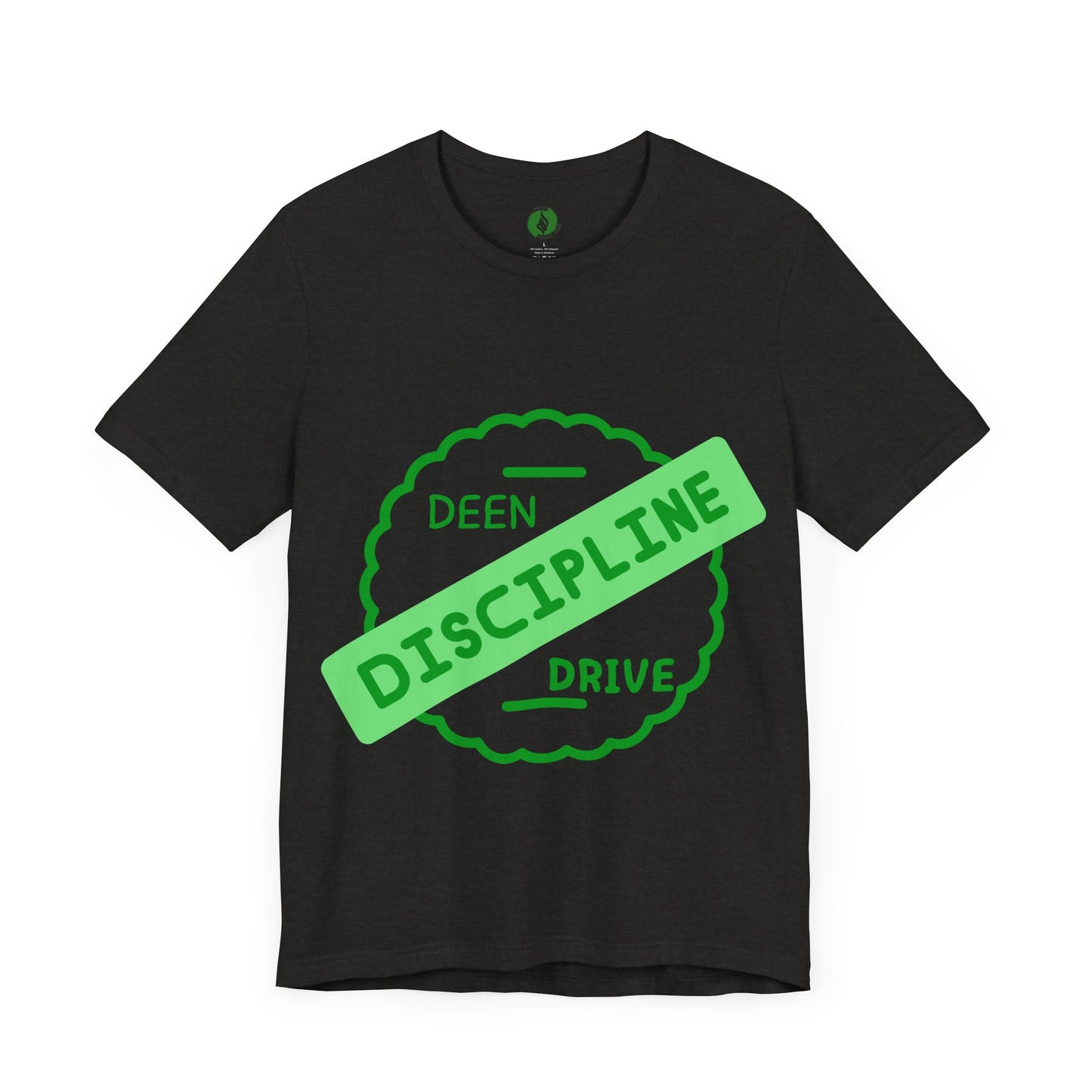 Motivational Discipline Tee - Unisex Jersey Short Sleeve Shirt Muslim Youth Fashion T Shirt
