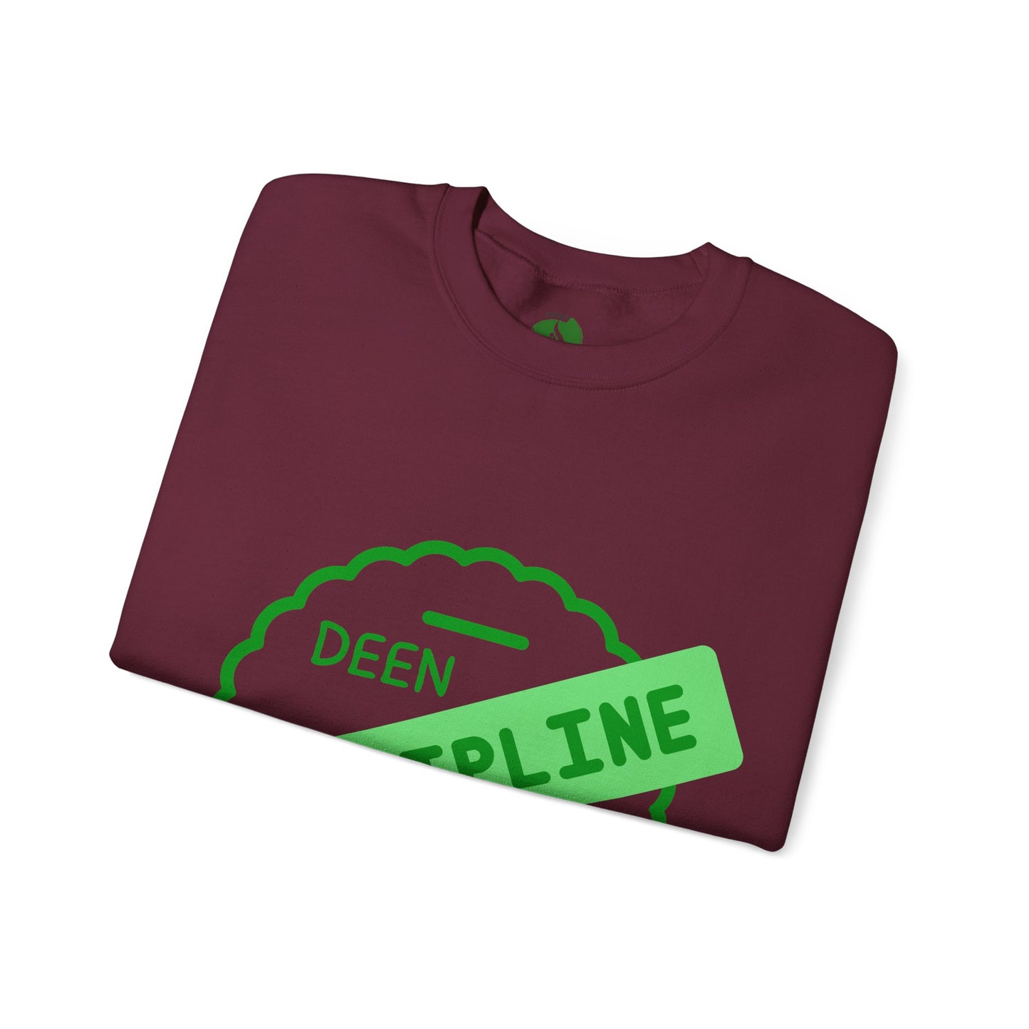 Motivational Crewneck Sweatshirt - Discipline & Drive Muslim Youth Fashion Sweat Shirt