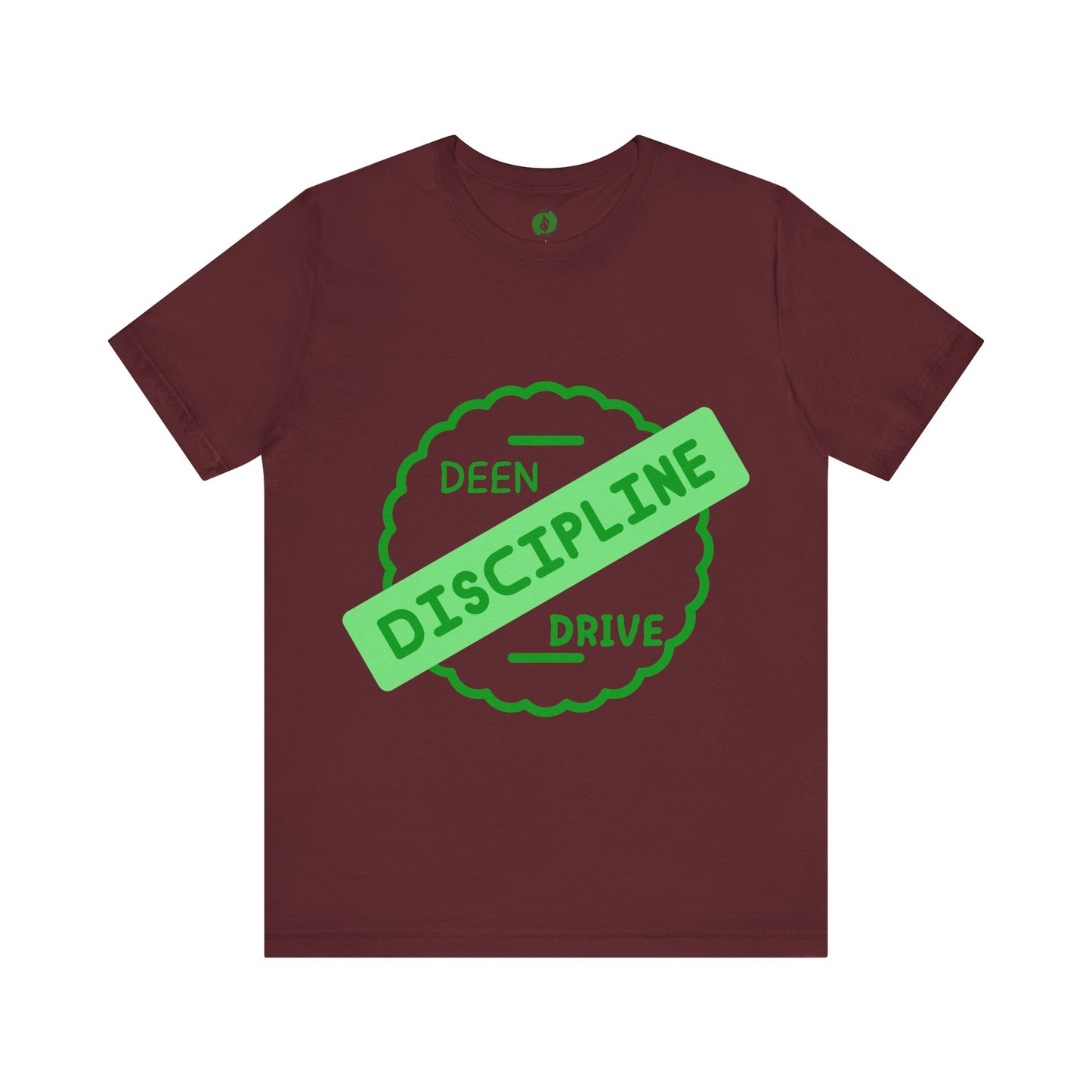 Motivational Discipline Tee - Unisex Jersey Short Sleeve Shirt Muslim Youth Fashion T Shirt