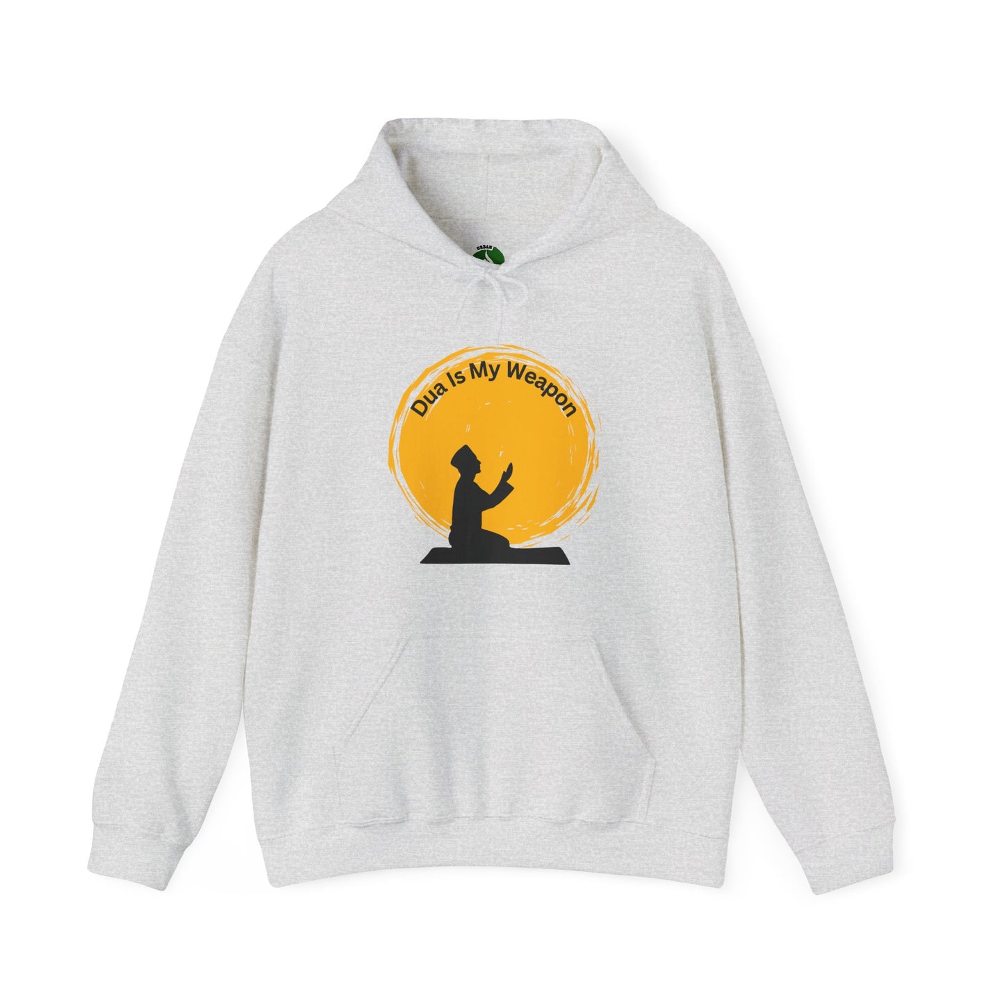 Inspirational Prayer Hoodie - "Dua Is My Weapon" - Unisex Heavy Blend™ Muslim Clothing