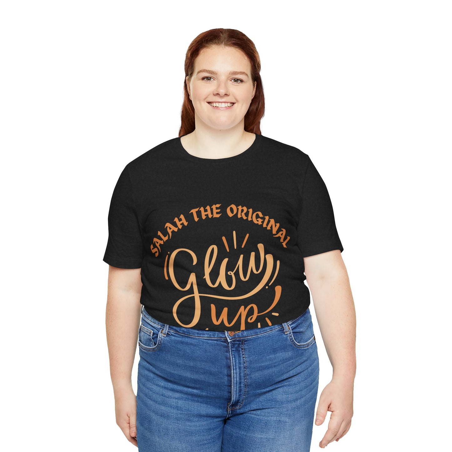 Unisex Glow Up Tee - Celebrate Your Growth and Style Muslim Clothing