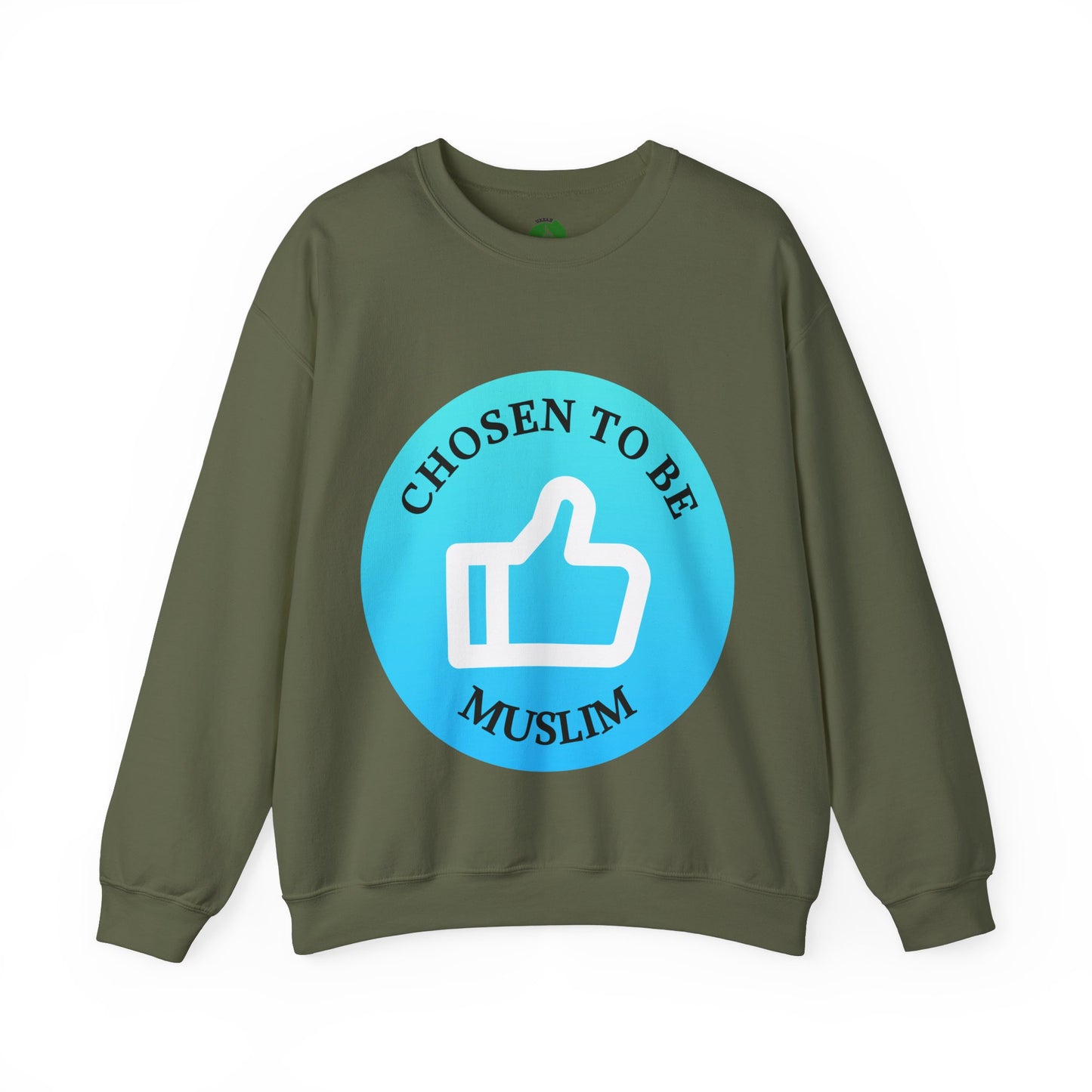 Chosen to Be Muslim Crewneck Sweatshirt - Unisex Heavy Blend Islamic Streetwear Sweat Shirt