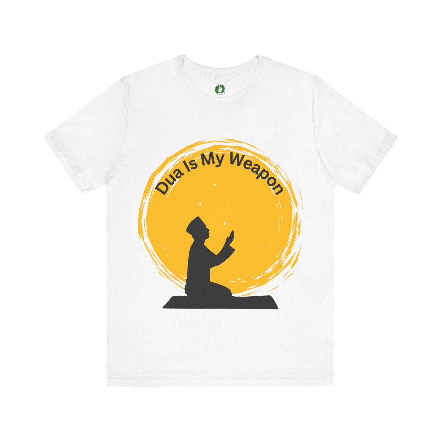 Dua Is My Weapon Unisex Jersey Tee - Inspirational Faith Shirt Muslim Clothing