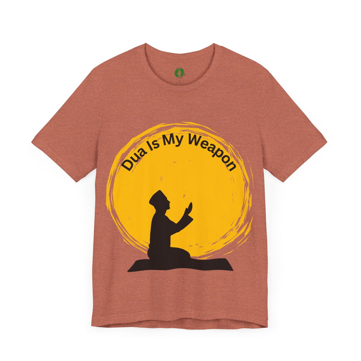 Dua Is My Weapon Unisex Jersey Tee - Inspirational Faith Shirt Muslim Clothing