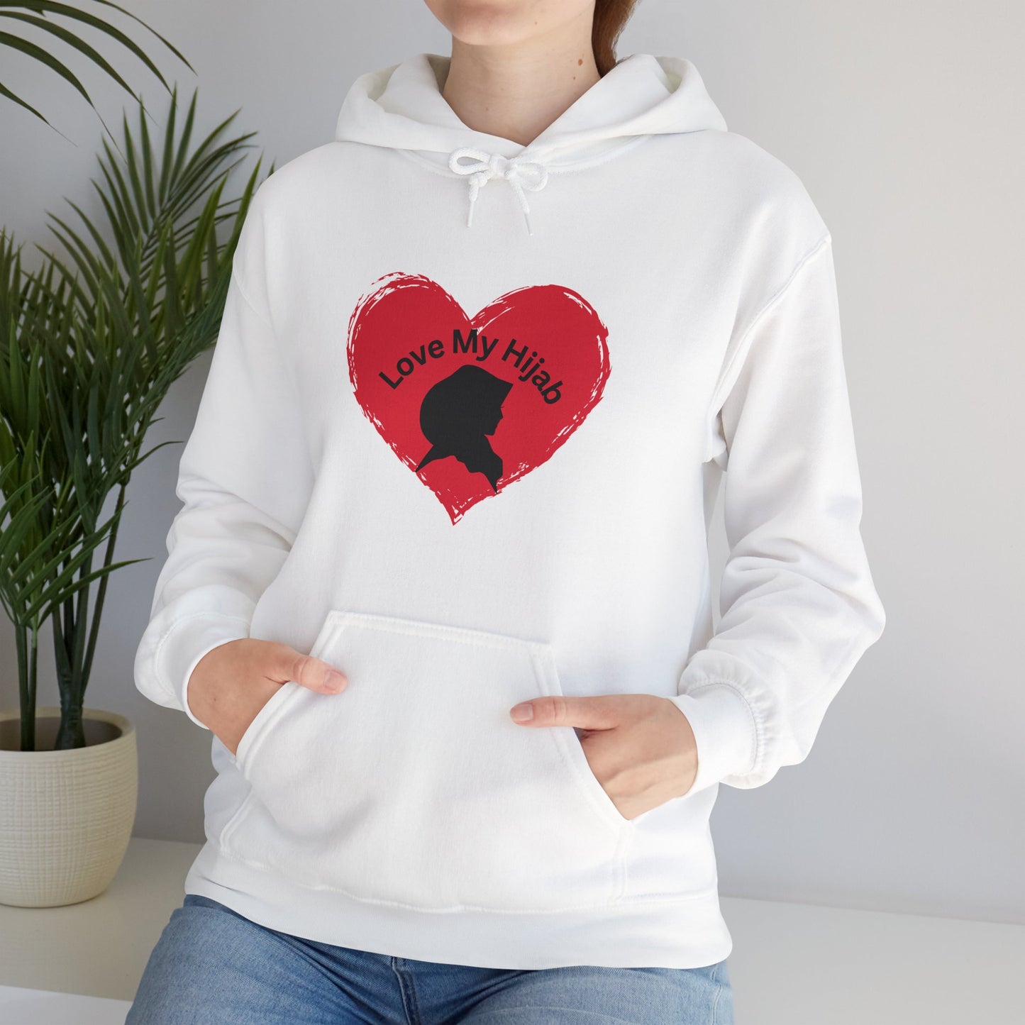 Love My Hair Unisex Heavy Blend Hoodie – Perfect for Celebrating Self-Love and Confidence Muslim women clothing