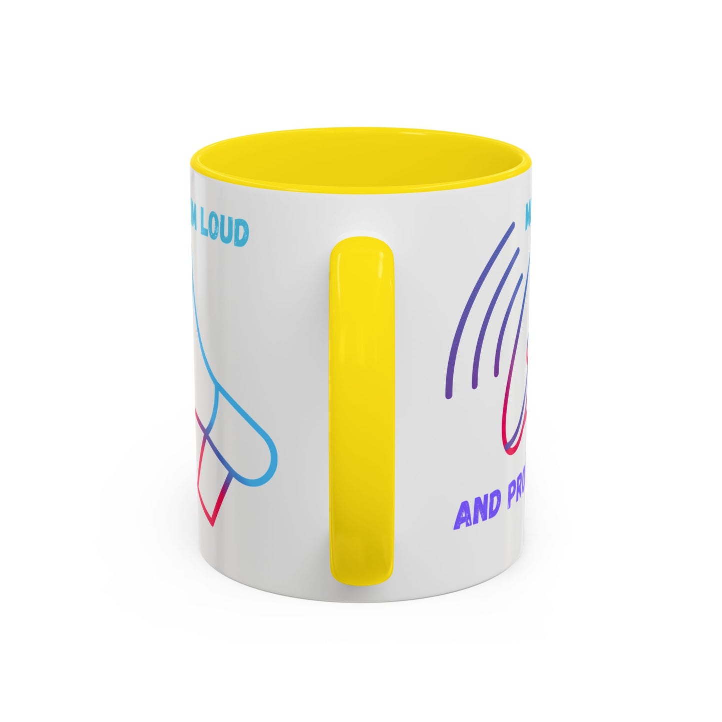 Muslim Loud and Proud Coffee Mug - Accent 11oz & 15oz Islamic Accessories Mug