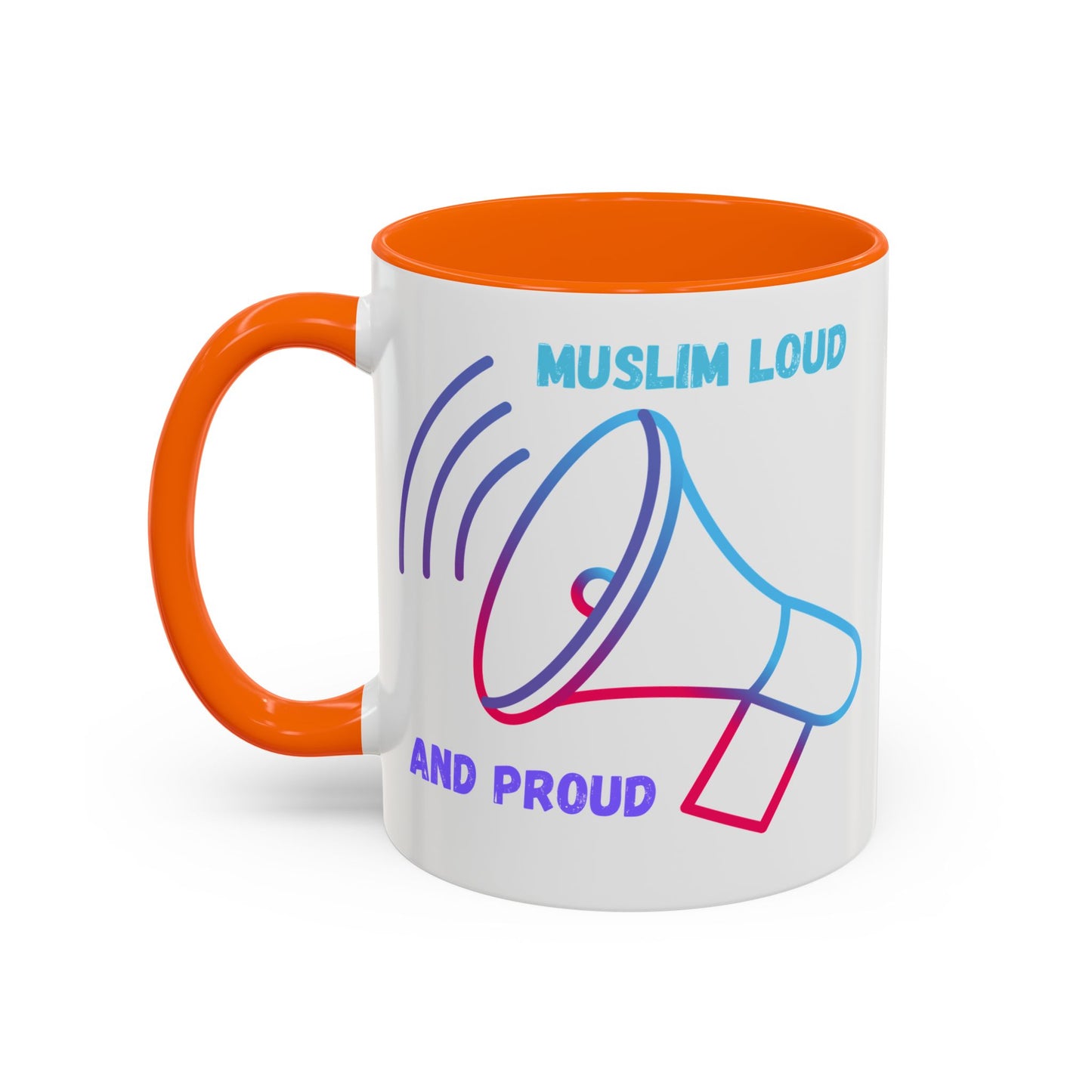 Muslim Loud and Proud Coffee Mug - Accent 11oz & 15oz Islamic Accessories Mug