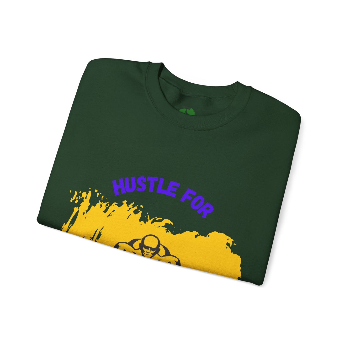 Hustle for That Muscle Crewneck Sweatshirt Gym Clothing Sweat Shirt