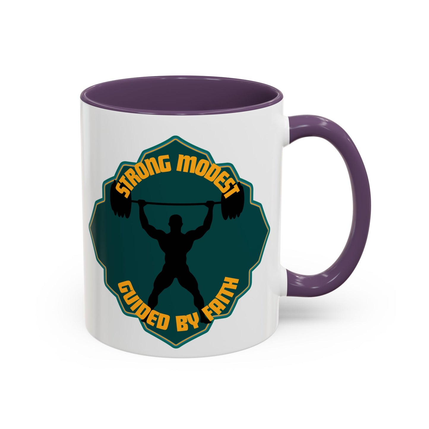 Strong & Modest Coffee Mug - 11oz & 15oz | Motivational Gift for Fitness Enthusiasts Islamic Accessories
