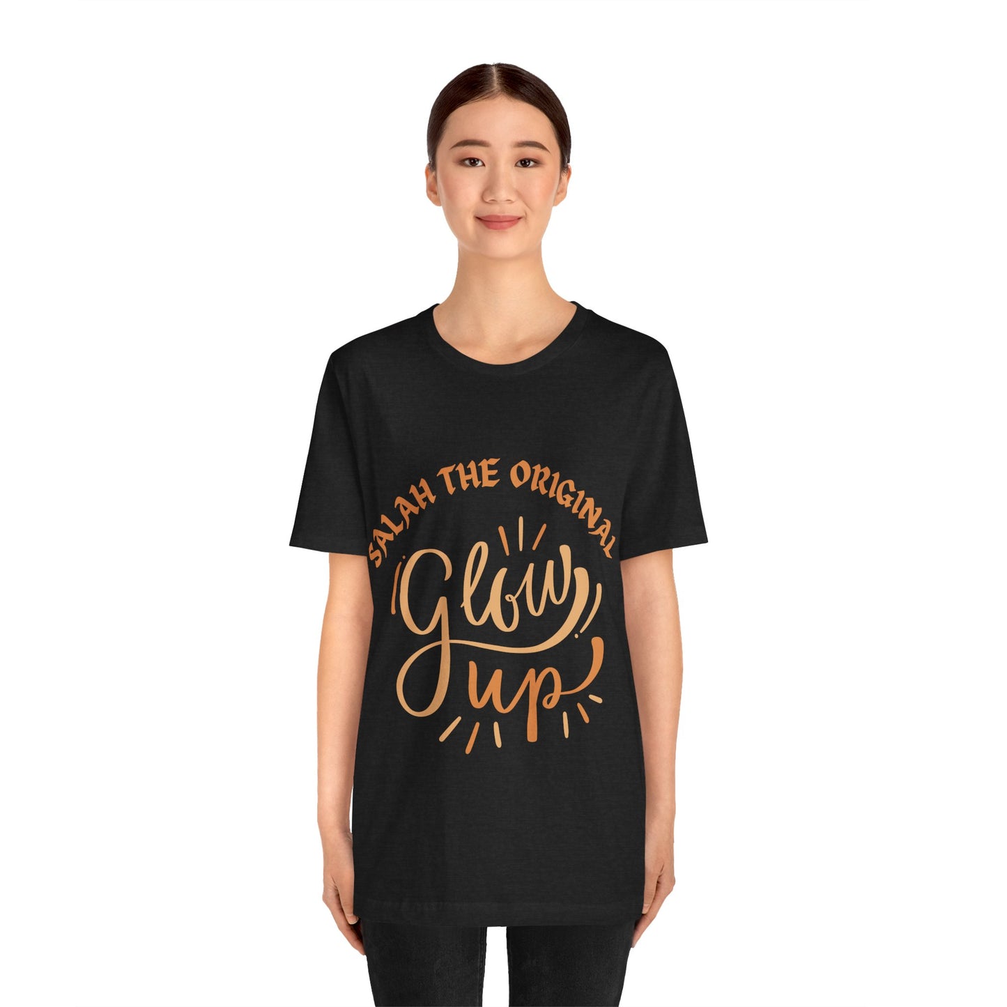 Unisex Glow Up Tee - Celebrate Your Growth and Style Muslim Clothing