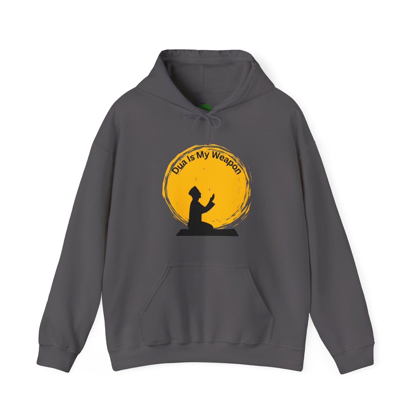 Inspirational Prayer Hoodie - "Dua Is My Weapon" - Unisex Heavy Blend™ Muslim Clothing