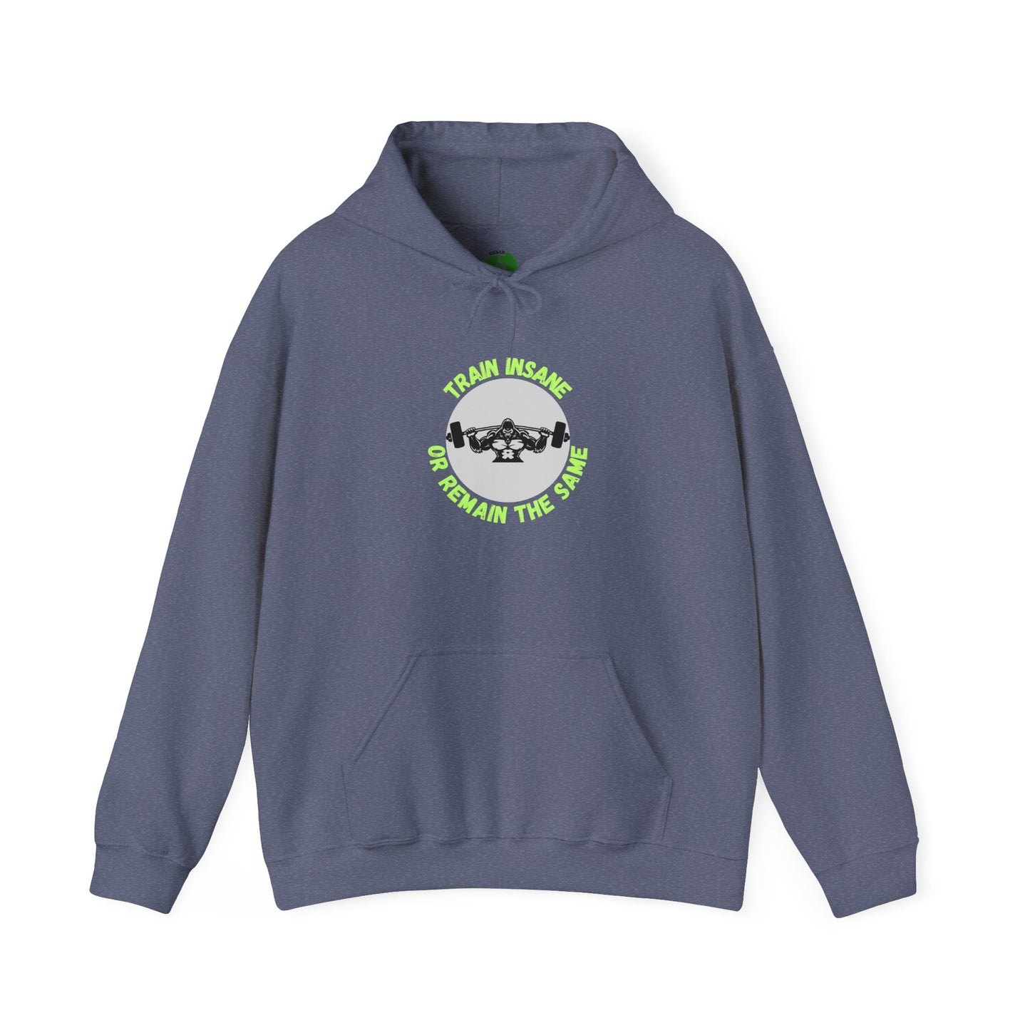 Train Insane Unisex Heavy Blend™ Hoodie - Motivational Gym Sweatshirt Humour Joke Clothing