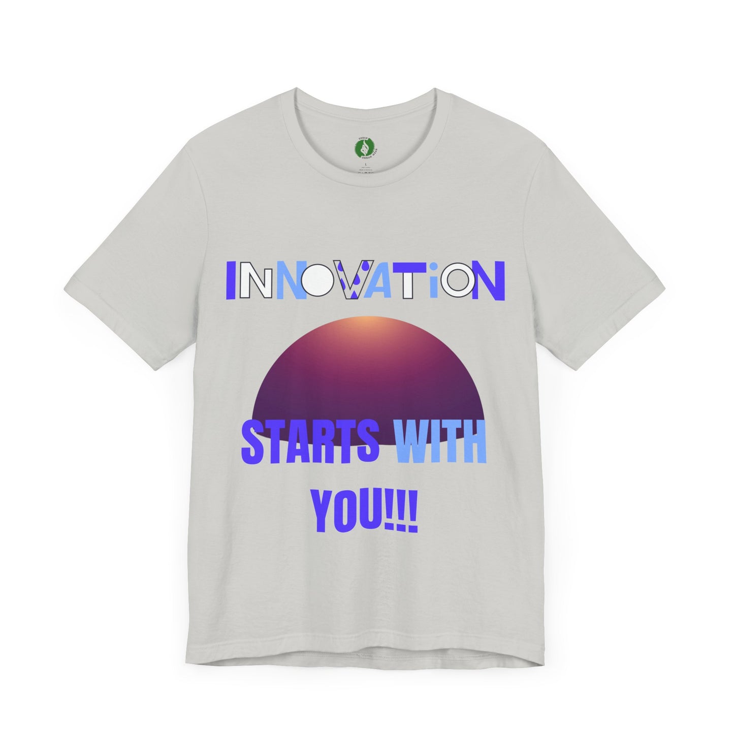 Inspirational Innovation Tee for Creative Minds Gym Clothing T Shirt