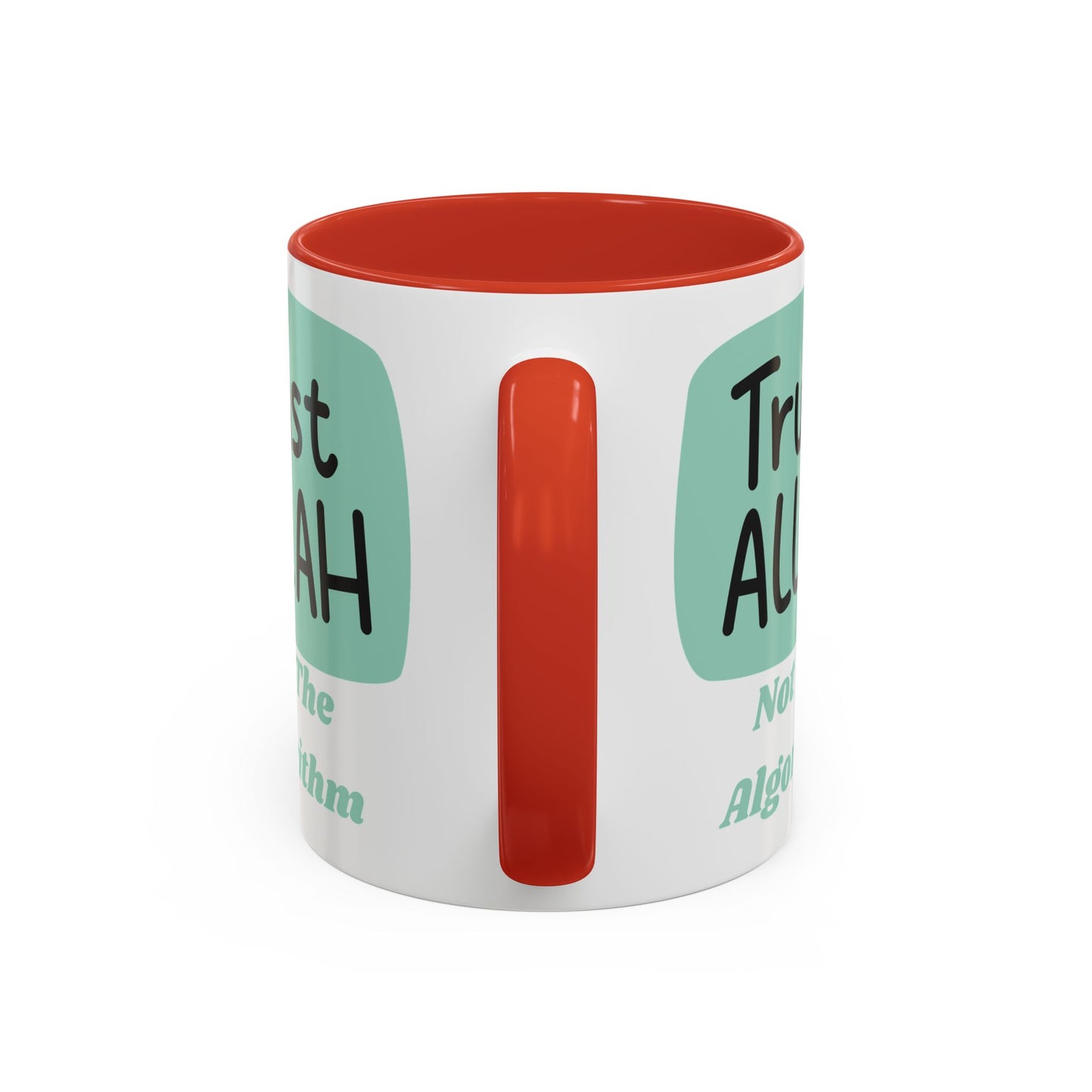 Inspirational Coffee Mug - Trust Allah Not The Algorithm Islamic Accessories Mug