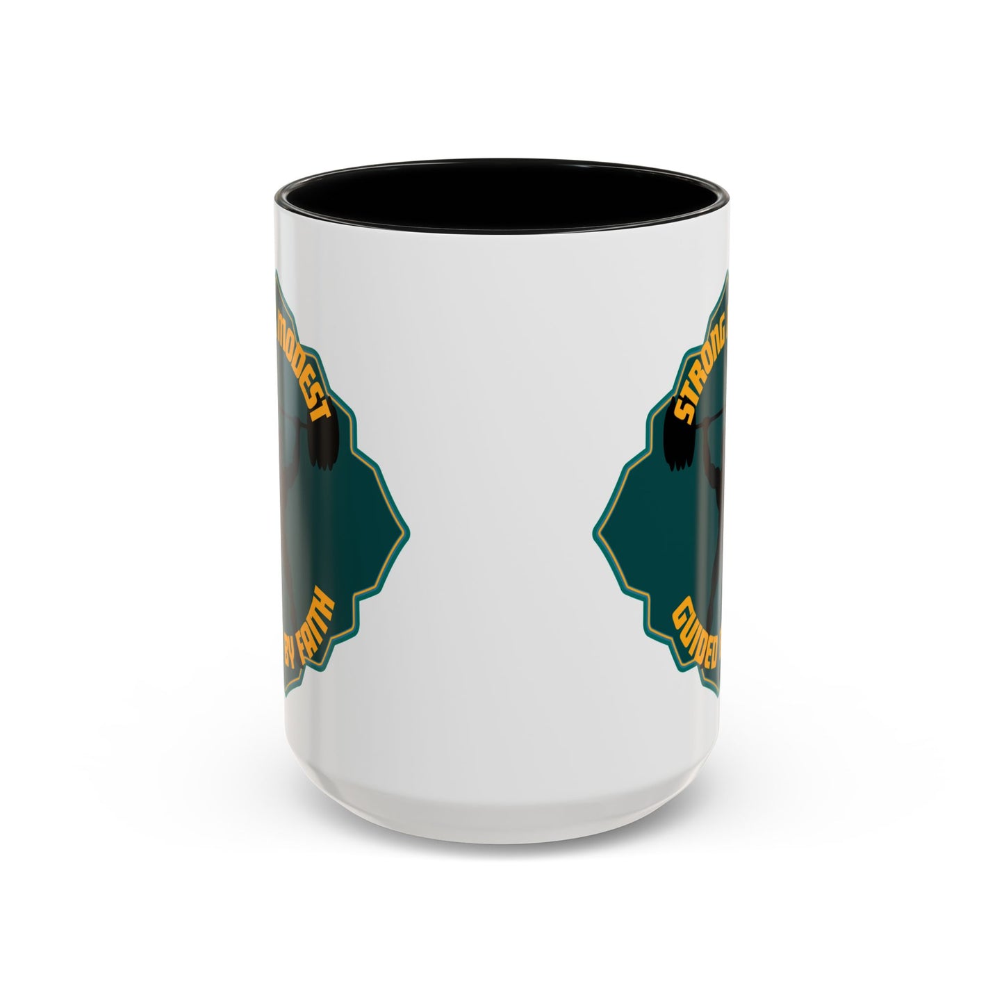 Strong & Modest Coffee Mug - 11oz & 15oz | Motivational Gift for Fitness Enthusiasts Islamic Accessories