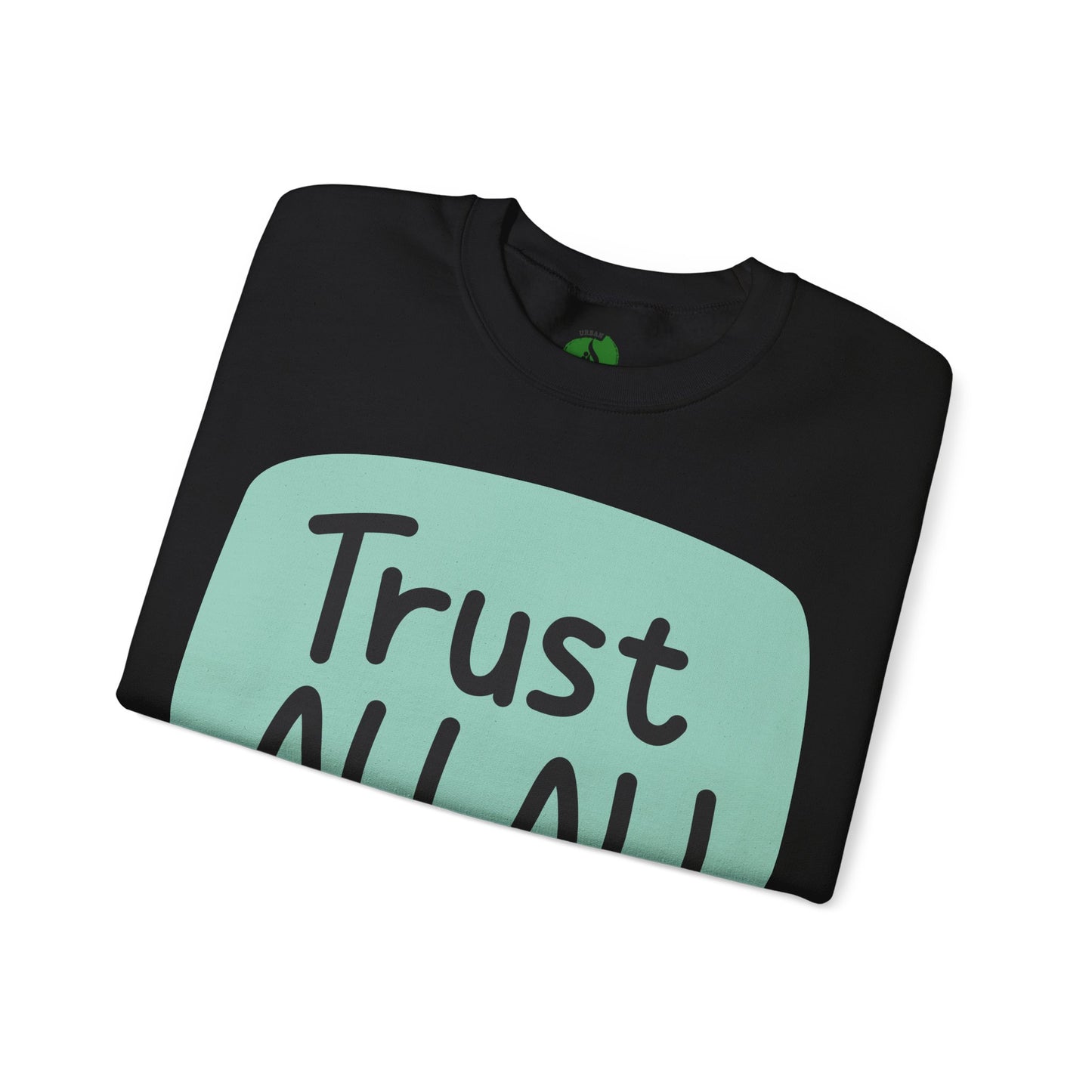 Trust Allah Crewneck Sweatshirt - Unisex Heavy Blend™ Islamic Fashion Sweat Shirt