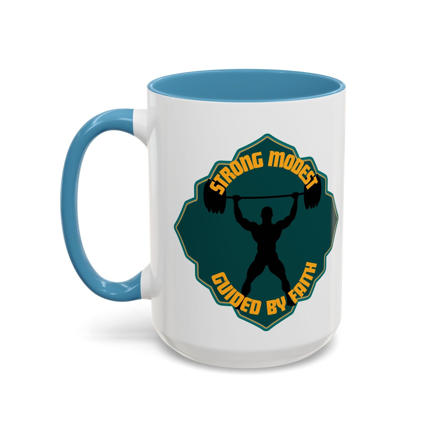 Strong & Modest Coffee Mug - 11oz & 15oz | Motivational Gift for Fitness Enthusiasts Islamic Accessories