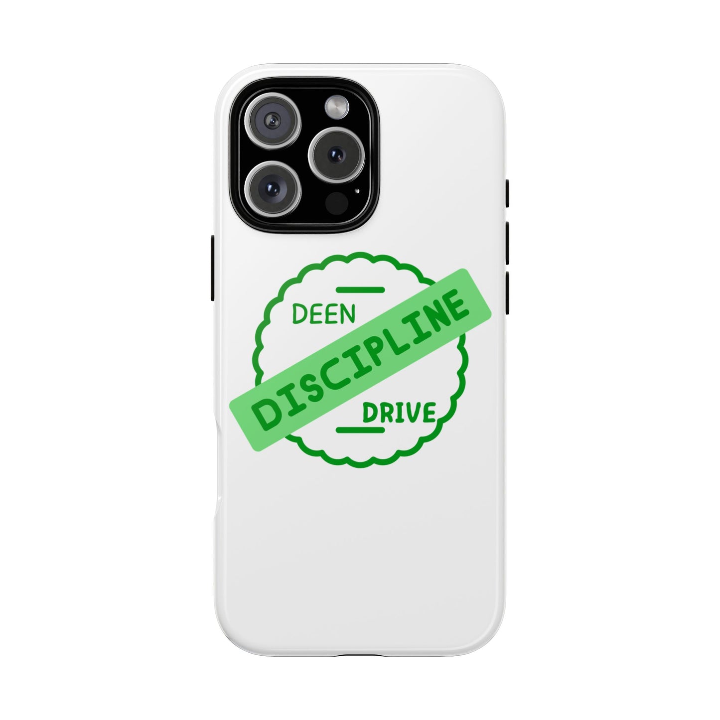 Motivational Phone Case - 'Discipline' Design Muslim Youth Accessories