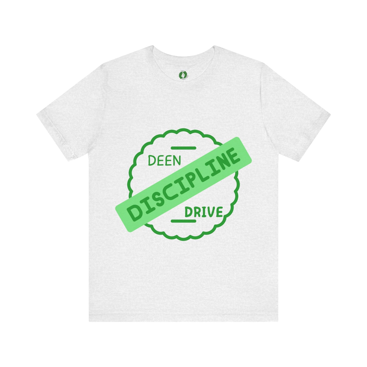 Motivational Discipline Tee - Unisex Jersey Short Sleeve Shirt Muslim Youth Fashion T Shirt
