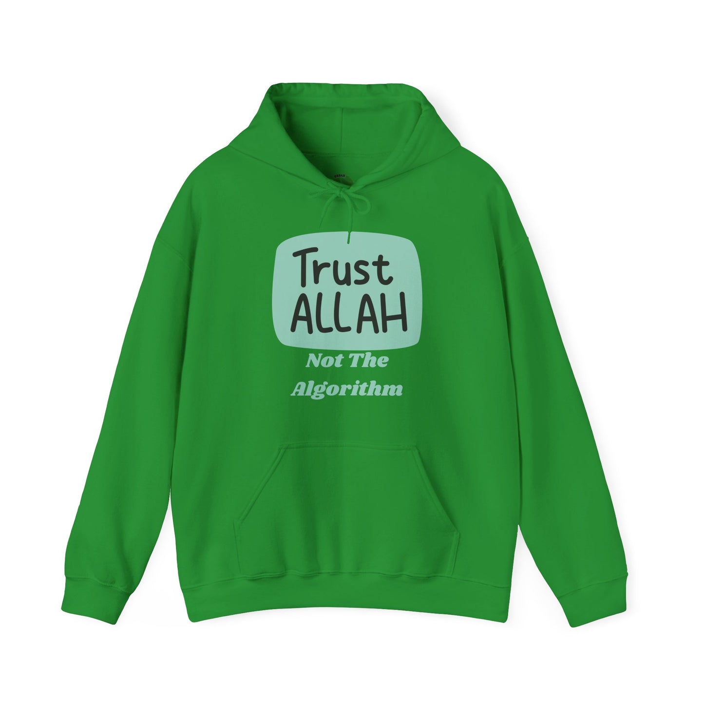 Trust Allah Hoodie - Unisex Heavy Blend™ Sweatshirt for Faith and Comfort Islamic Fashion Hoodie