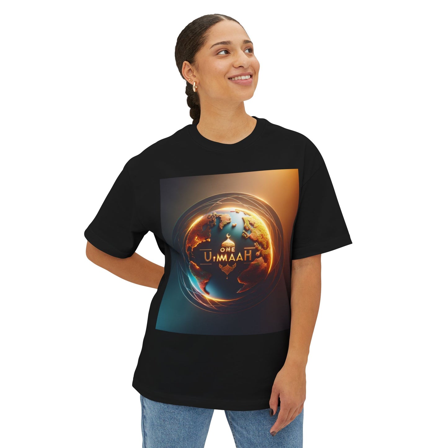 Unisex Oversized Boxy Tee Islamic Clothing