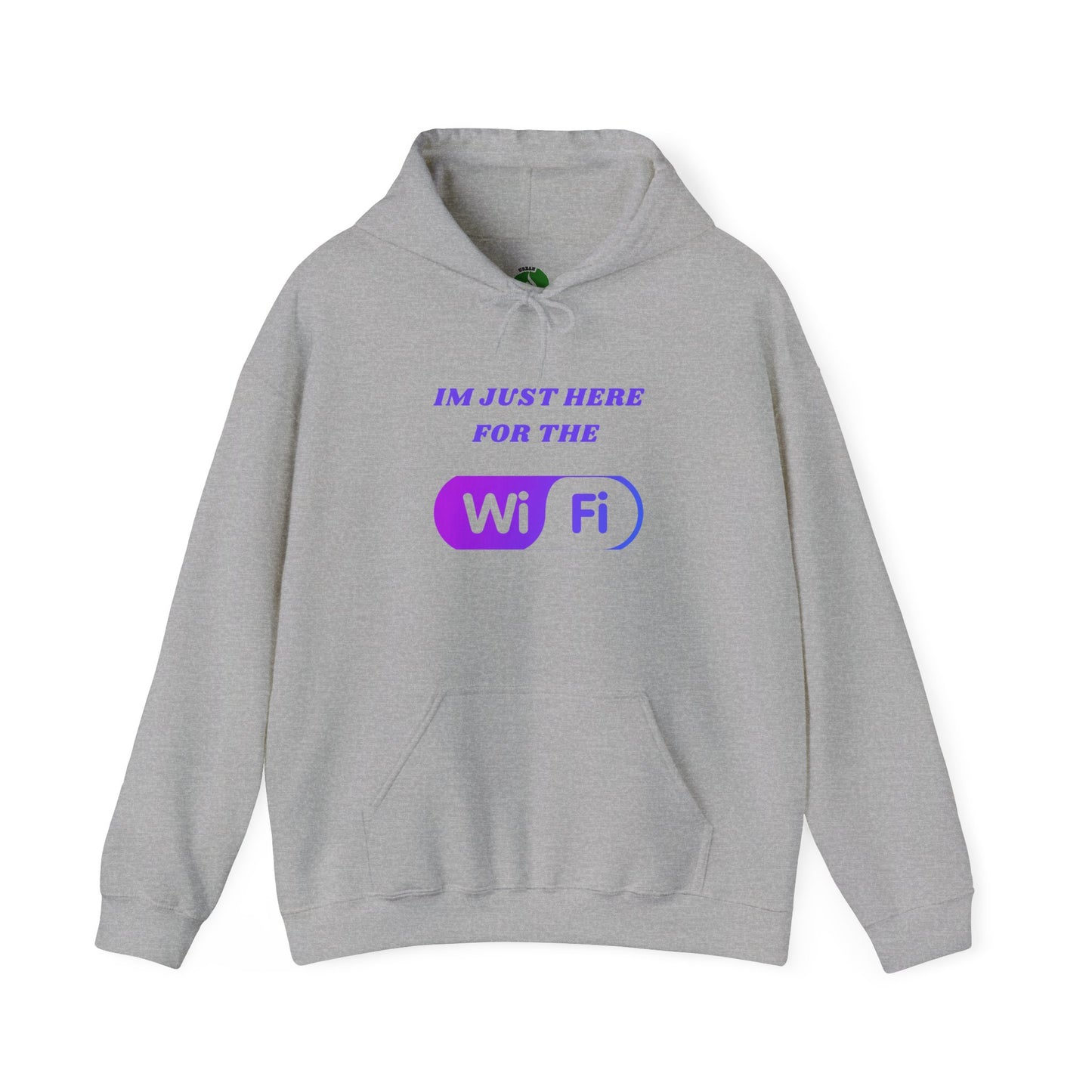 Funny WiFi Hoodie for Casual Comfort Humour Joke Fashion Hoodie