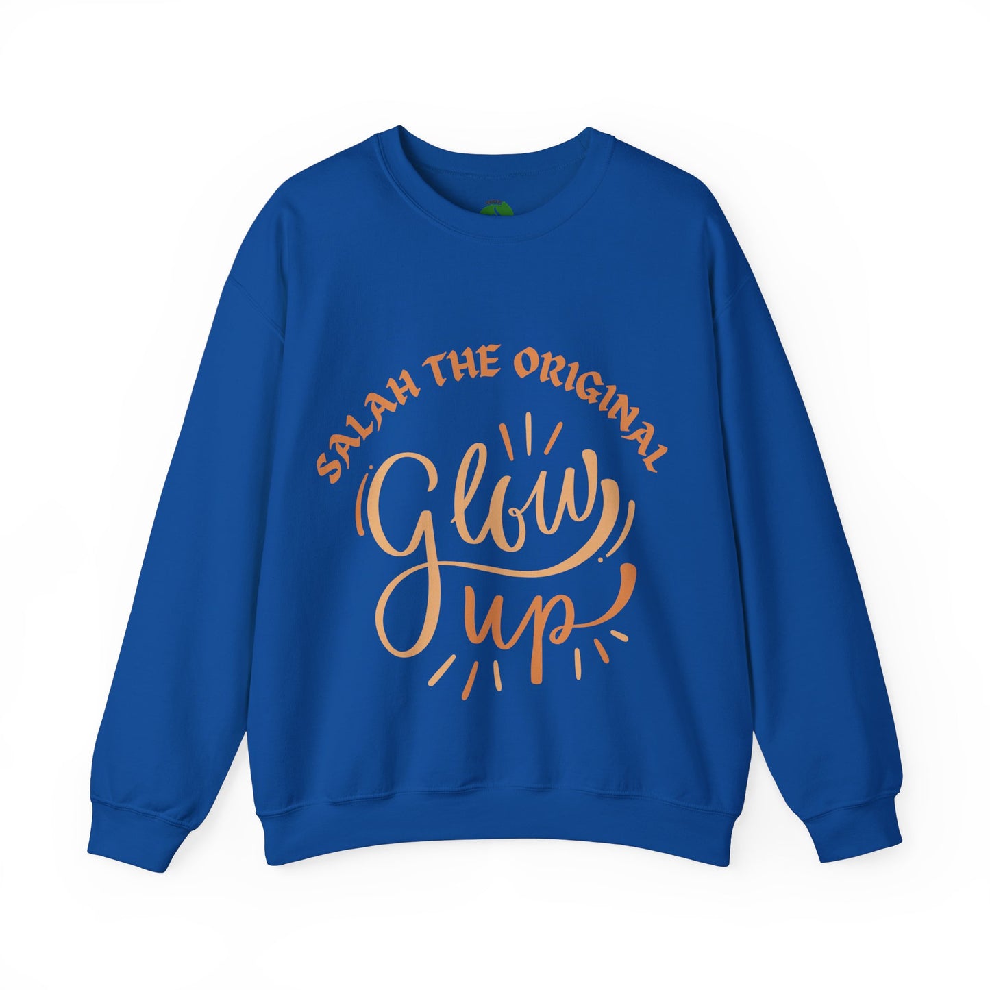 Salah Glow Up Crewneck Sweatshirt - Unisex Heavy Blend™ Muslim Fashion Sweat Shirt