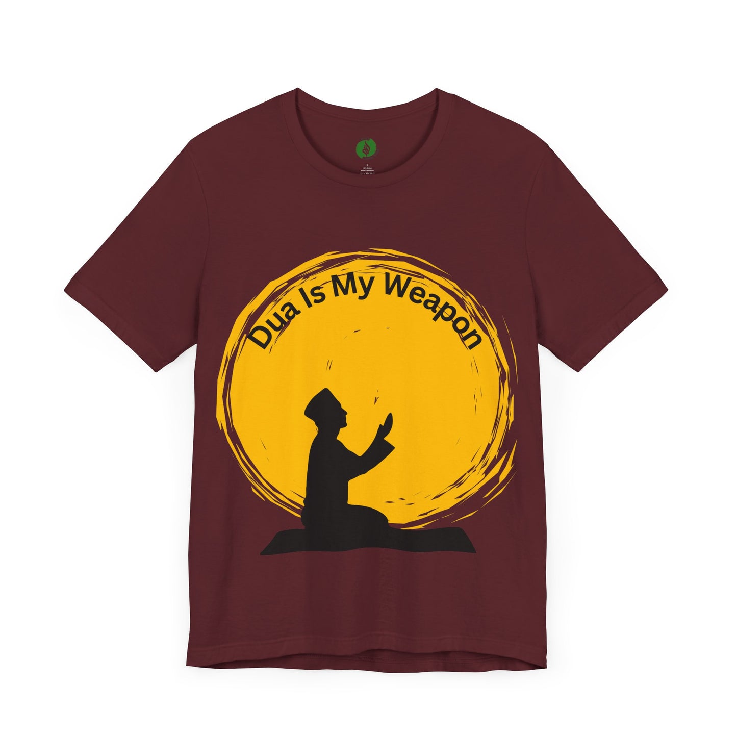 Dua Is My Weapon Unisex Jersey Tee - Inspirational Faith Shirt Muslim Clothing